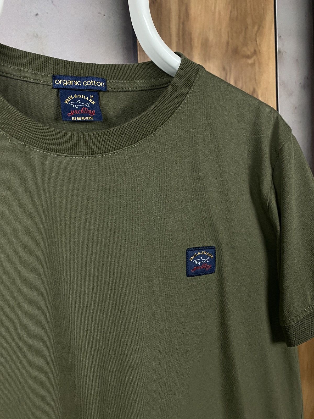 Paul & Shark Paul Shark Luxury Based T-Shirt Tee Organic Cotton Size US M / EU 48-50 / 2 - 2 Thumbnail
