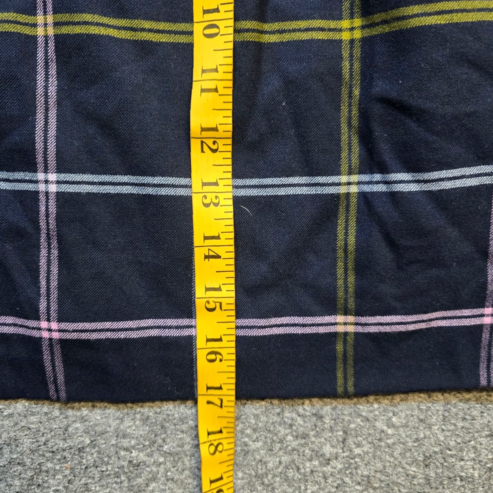 J.Crew **J.CREW Women's Blue Wool Elastic Waist Plaid Skirt** User: J.CREW Women's Blue Wool Elastic Waist Plaid Skirt Size 27" / US 4 / IT 40 - 6 Thumbnail