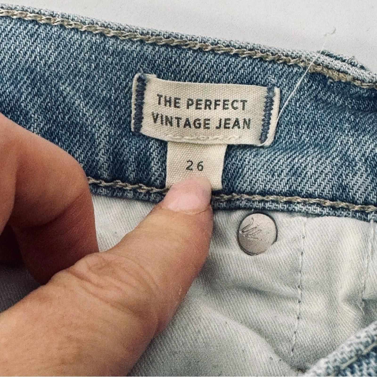 Madewell MADEWELL The Perfect Vintage Wide-Leg Hallstead Wash Size 26 Size 26" / US 2 / IT 38 - 6 Thumbnail