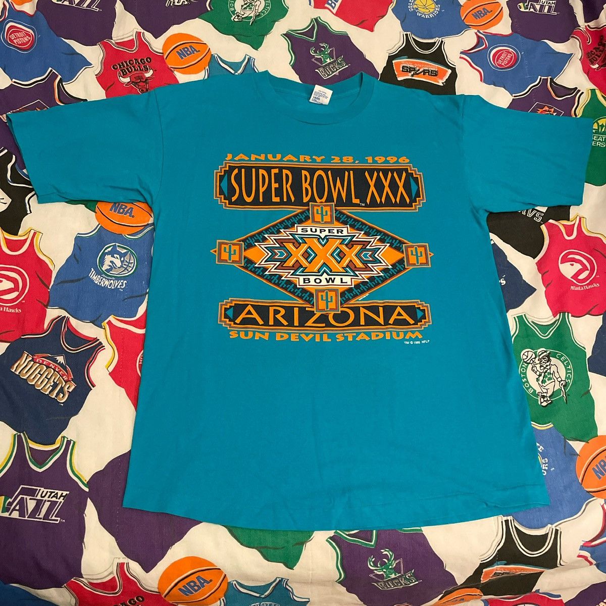 Logo 7 × NFL × Vintage Vintage 1996 Logo 7 NFL Super Bowl XXX Arizona Football Tee Size US XL / EU 56 / 4 - 1 Thumbnail