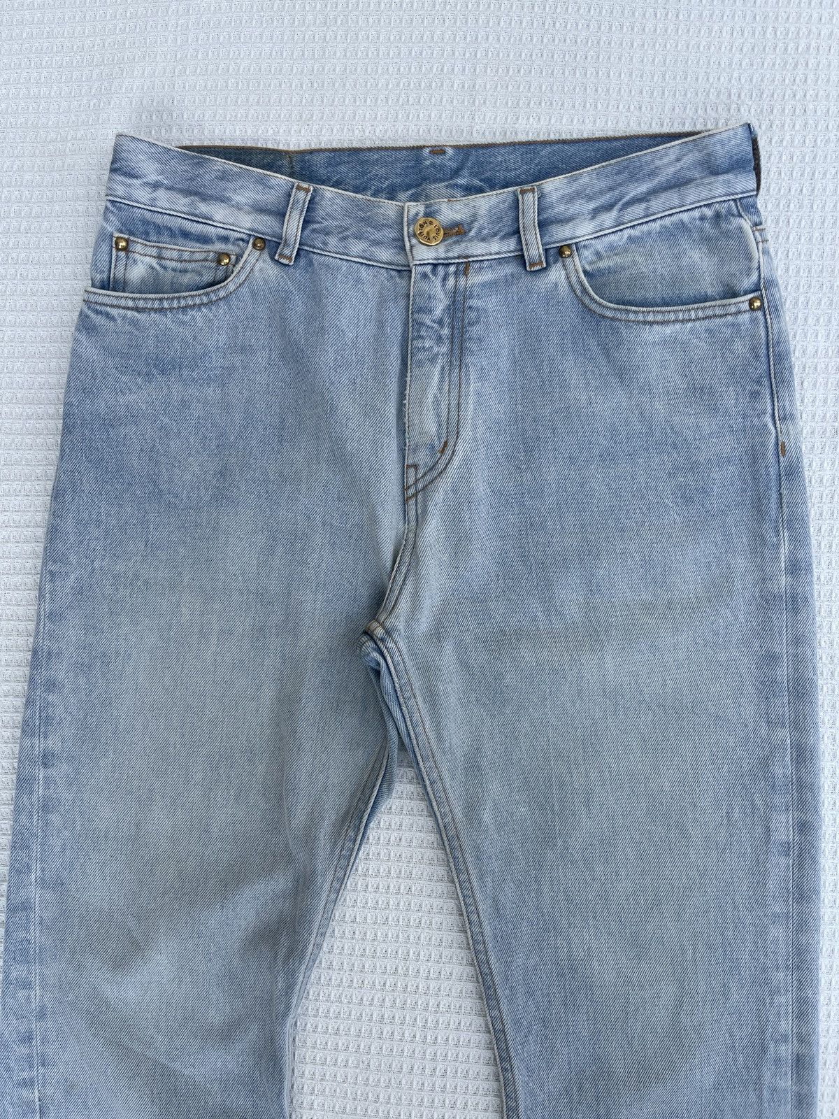 Louis Vuitton Last Drop🔥Rare🔥LOUIS VUITTON Paris Light Blue Jeans Size US 31 - 6 Thumbnail