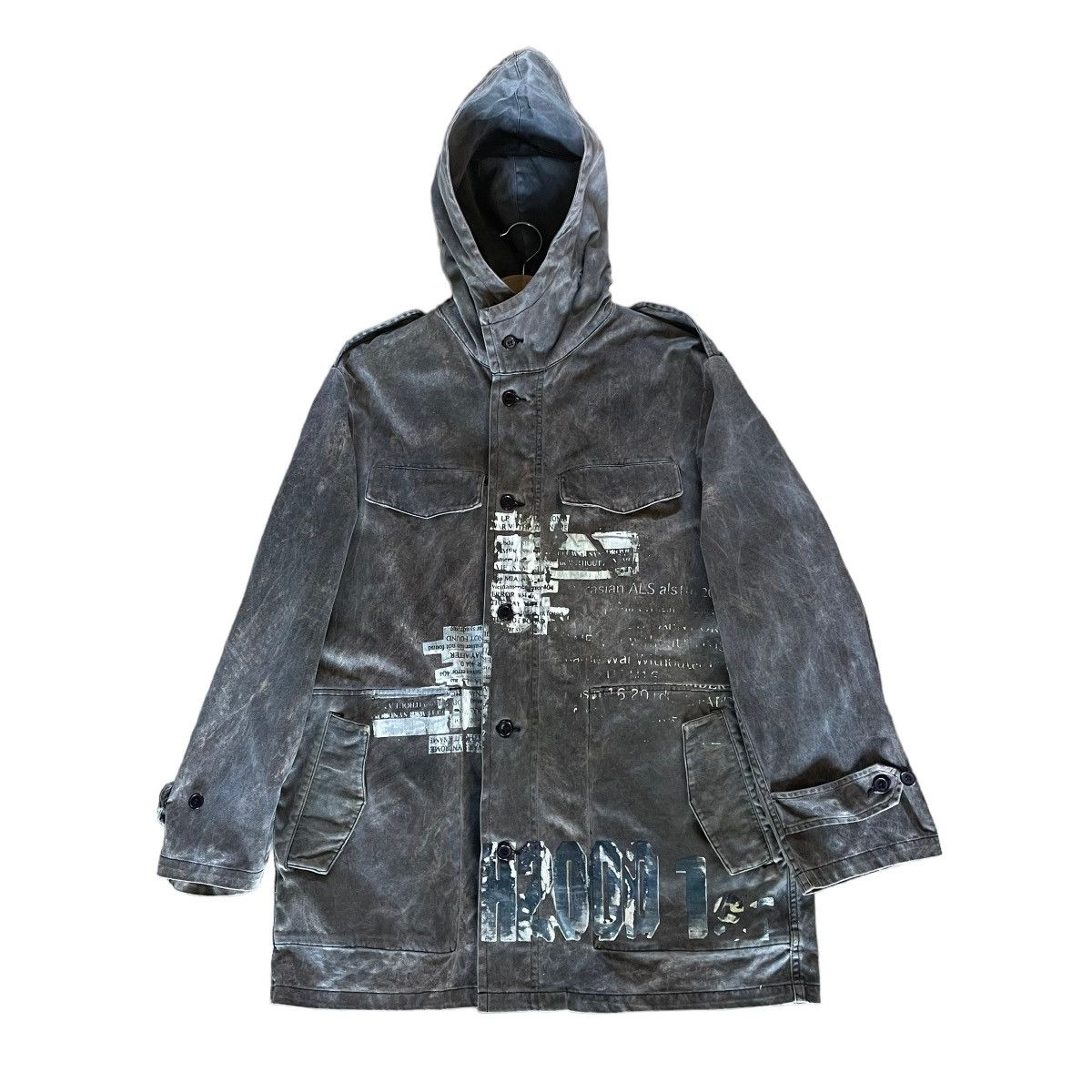 If Six Was Nine Vintage HN+DIE D.O.A Die Wholly Seditionaries Parka Jacket Size US L / EU 52-54 / 3 - 3 Thumbnail