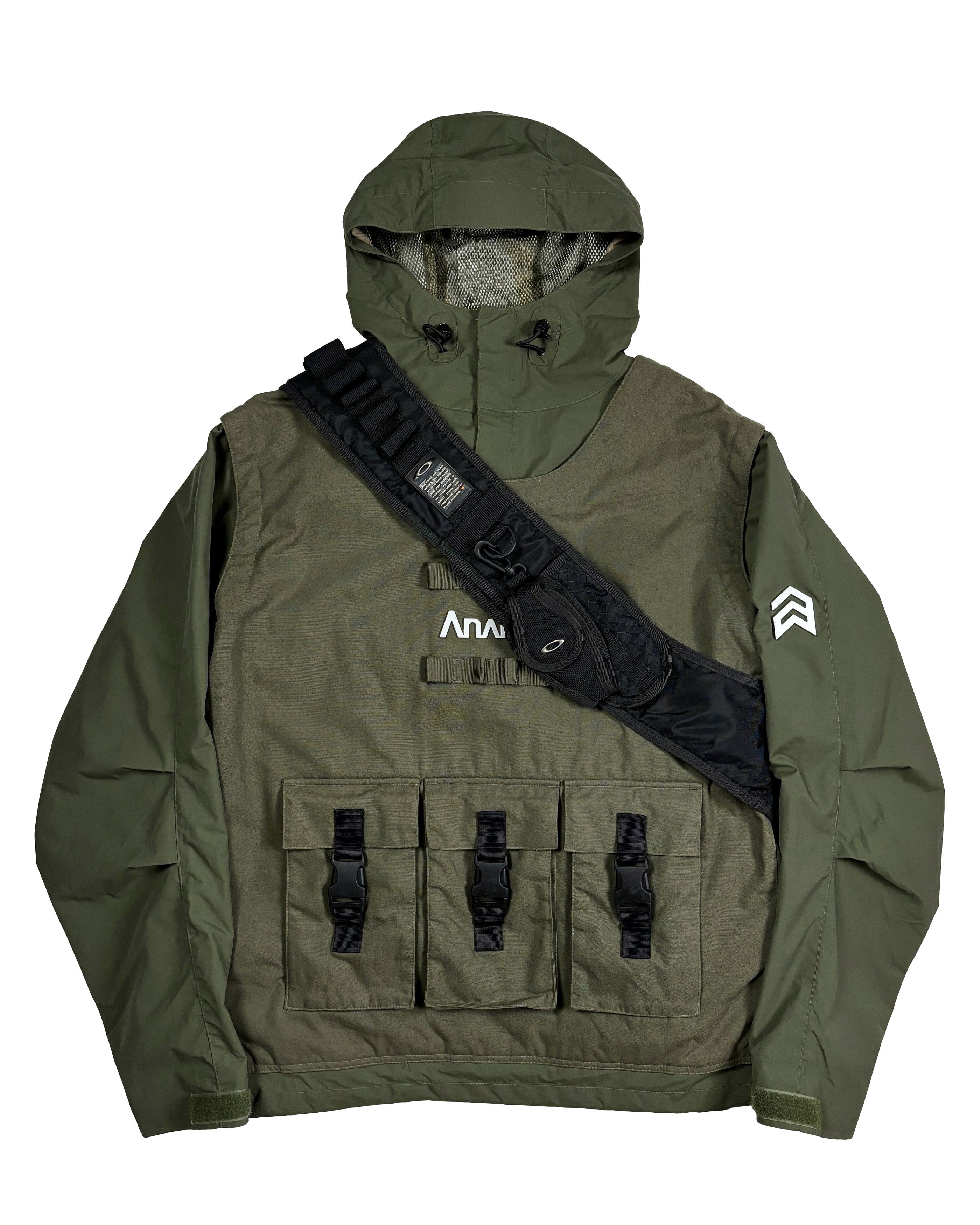 Analog 2003 Analog MD Cargo Tactical Vest Magnetic Closure Jacket Size US M / EU 48-50 / 2 - 1 Thumbnail