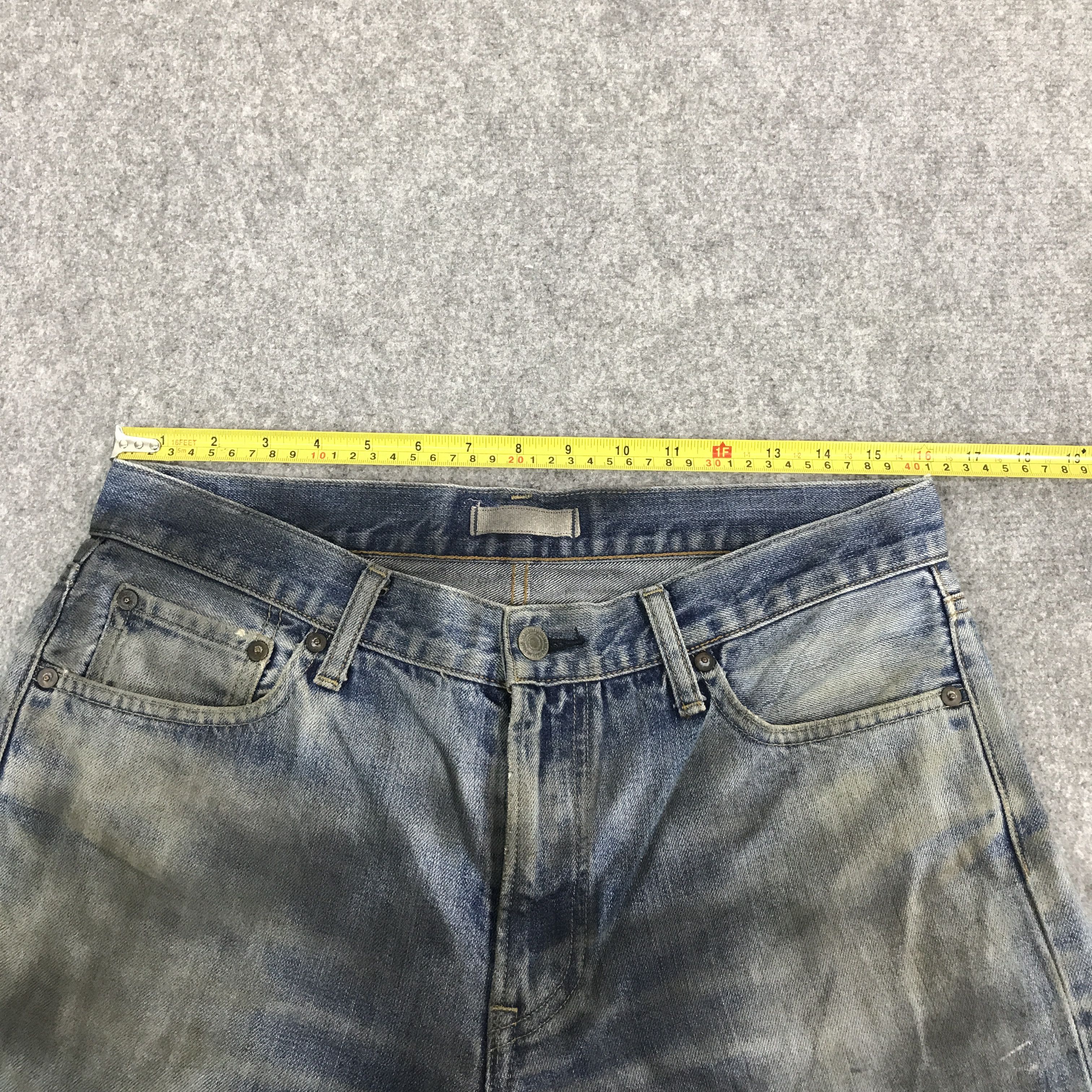 Uniqlo UNIQLO DISTRESSED DENIM JEANS PANTS Size US 32 / EU 48 - 8 Thumbnail