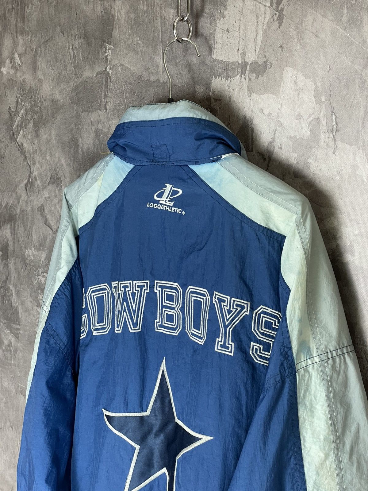 Logo Athletic × NFL × Vintage Vintage Cowboys Logo Athletic Vintage 90s Rare light jacket Size US XL / EU 56 / 4 - 12 Thumbnail