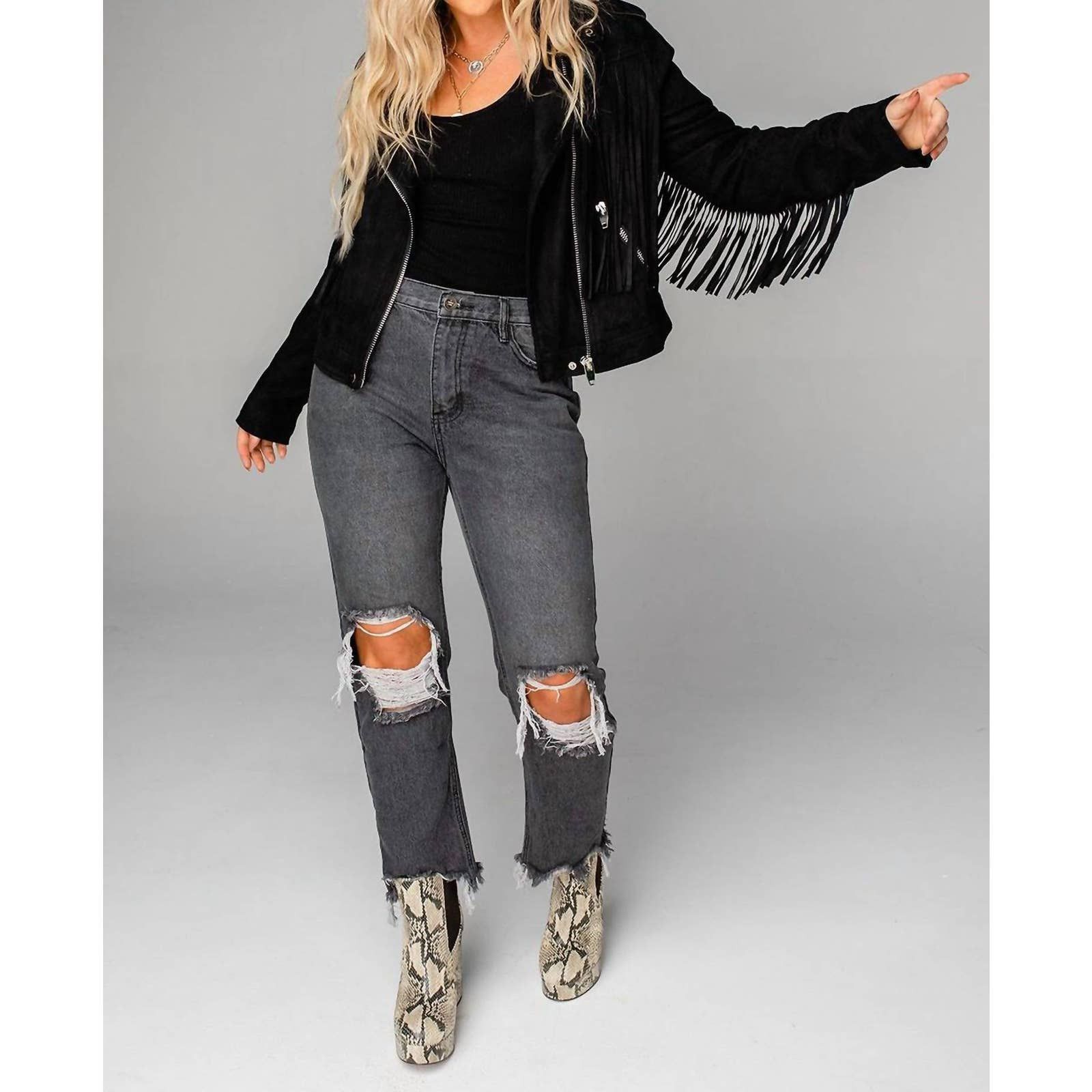 Buddylove - Noella Faux Jacket main image 1