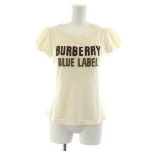 Burberry BURBERRY BLUE LABEL Knit cut and sew short sleeve logo 38 M Size M / US 6-8 / IT 42-44 - 1 Thumbnail
