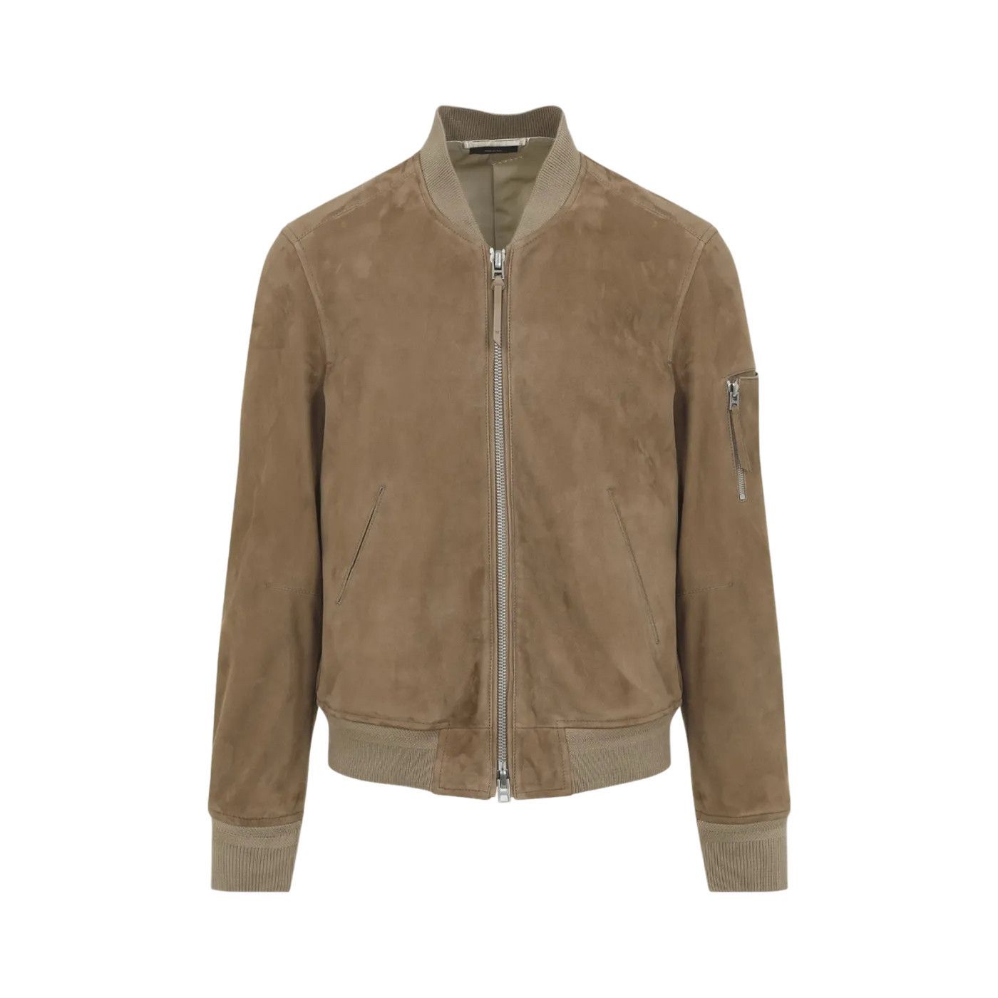 Tom Ford TOM FORD MILITARY SAND Suede Jacket New & Authentic (Men's Size US XL / EU 56 / 4 - 1 Thumbnail