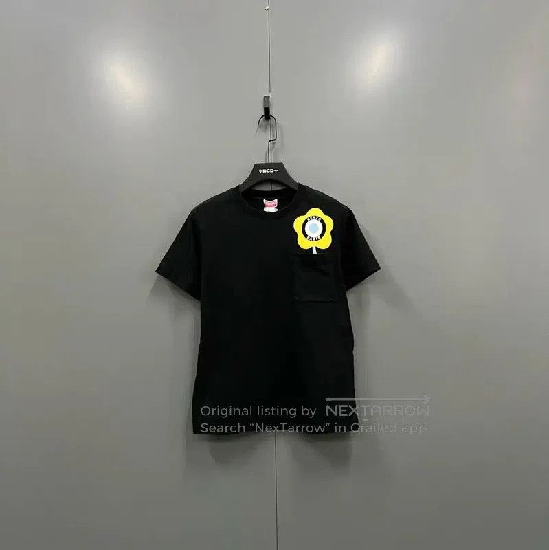 KENZO Women's Black Logo Short Sleeve T-Shirt .