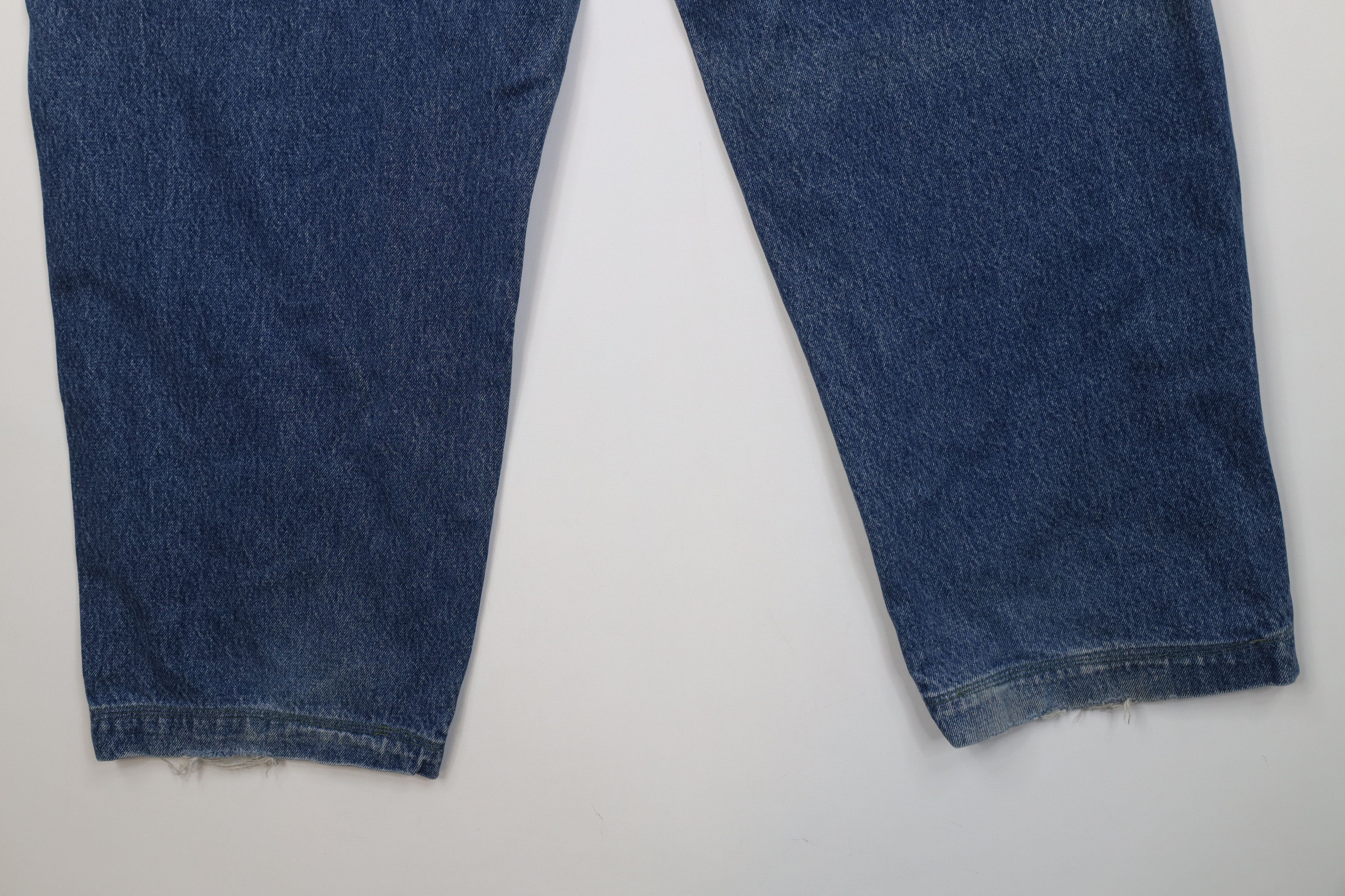 Vintage Vintage 90s Y2K Streetwear Baggy Wide Leg Denim Jeans Blue Size US 44 / EU 60 - 13 Thumbnail