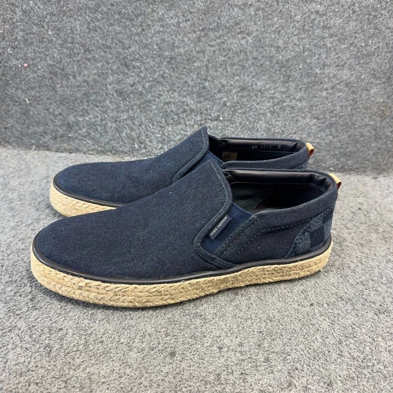 Louis Vuitton Louis Vuitton Men's Slip-On Shoes - dmc Size US 8 / EU 41 - 1 Thumbnail