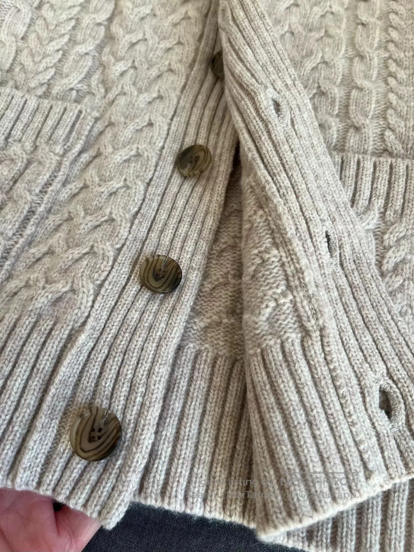 Other B&Tailor Stand Collar Cable Cardigan. Size US M / EU 48-50 / 2 - 6 Thumbnail