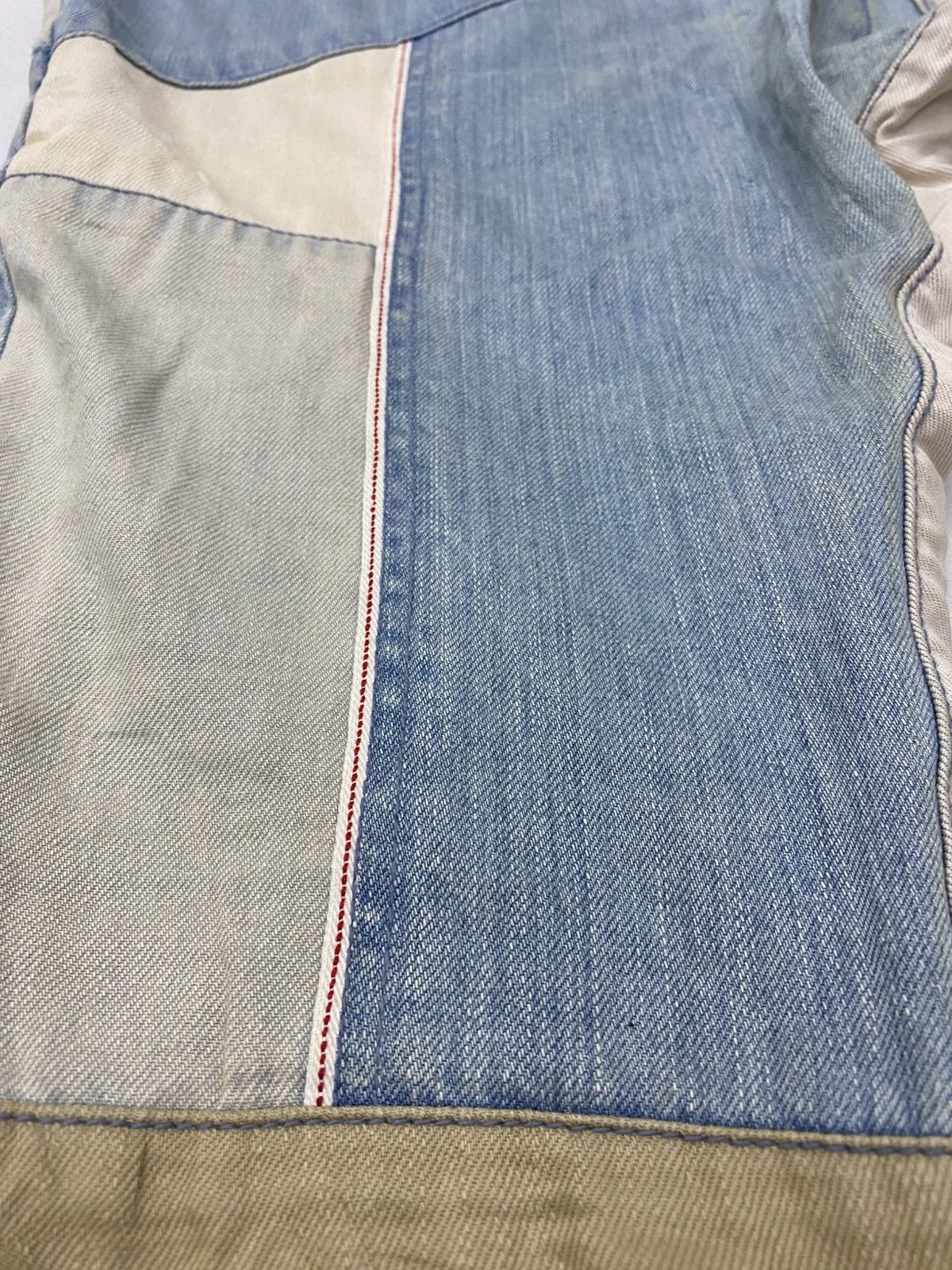 Issey Miyake Vtg Ne-net Issey Miyake patchwork denim harem pants Size US 32 / EU 48 - 3 Thumbnail