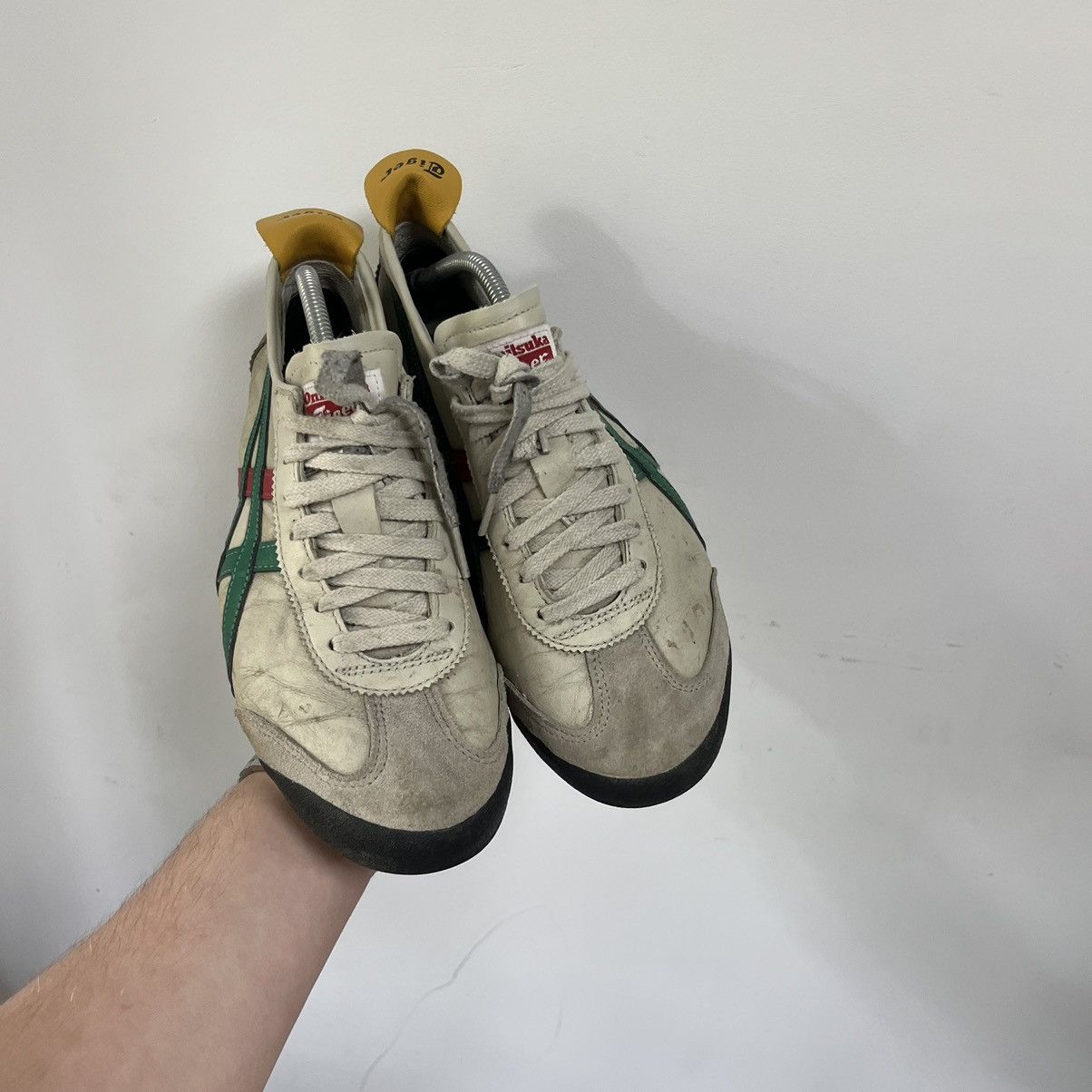 Asics Vintage ASICS Tiger Onitsuka Leather Sneakers Size US 8 / EU 41 - 3 Thumbnail