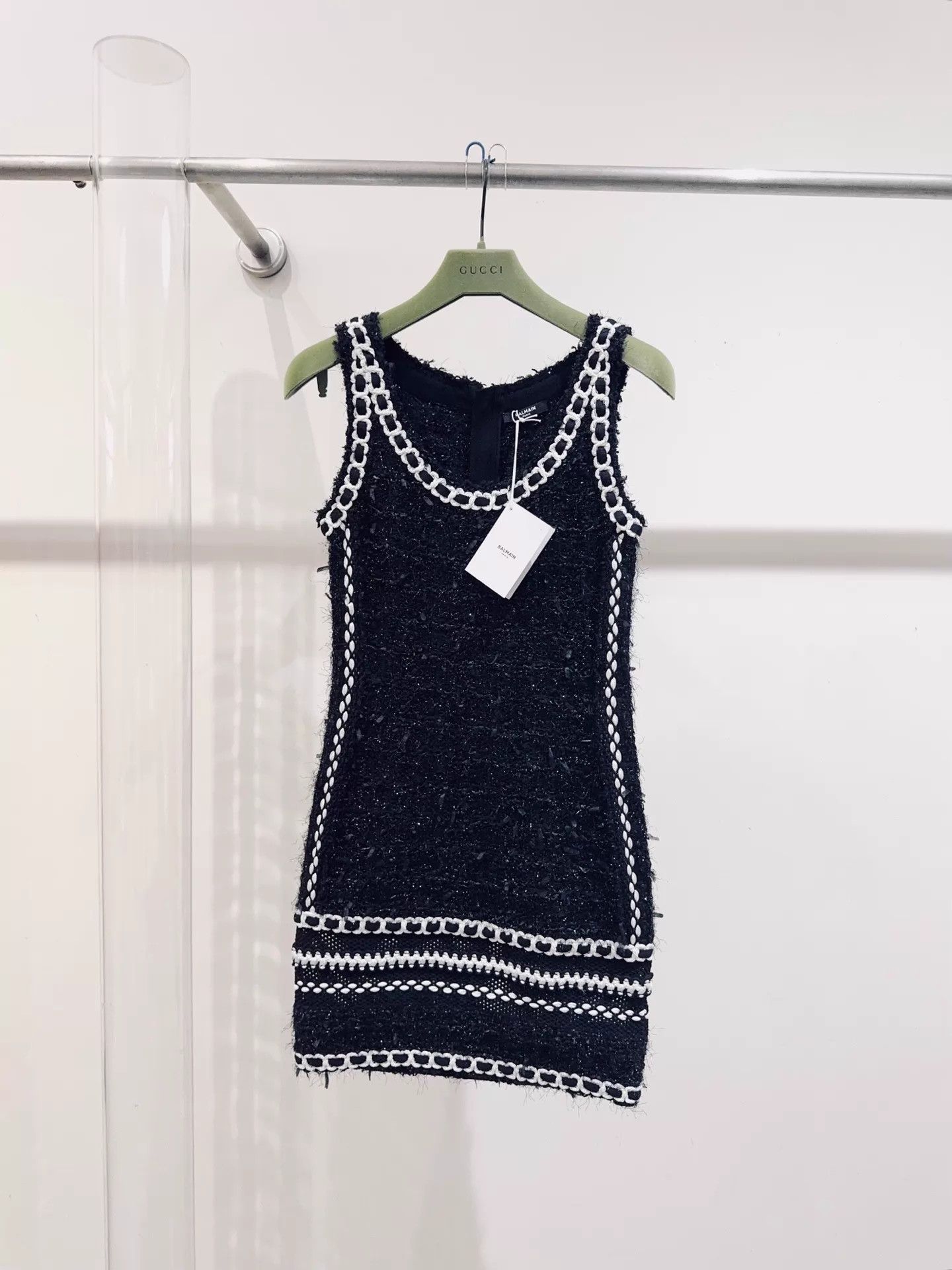 Balmain Balmain Tweed Dress Size 38 New With Tags Size XS / US 0-2 / IT 36-38 - 1 Thumbnail