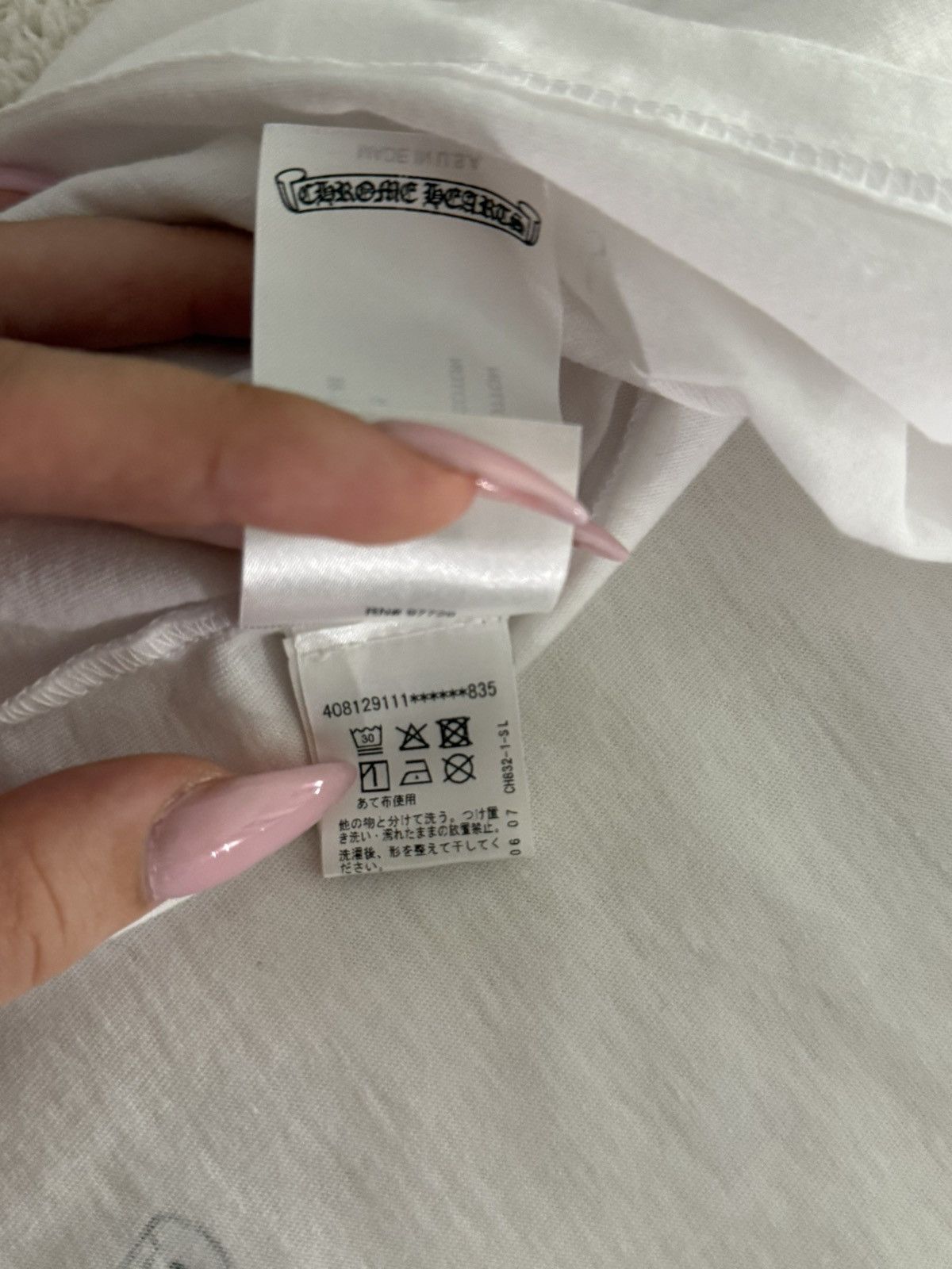 Chrome Hearts Chrome Hearts White Tokyo T-Shirt Size US XL / EU 56 / 4 - 9 Thumbnail