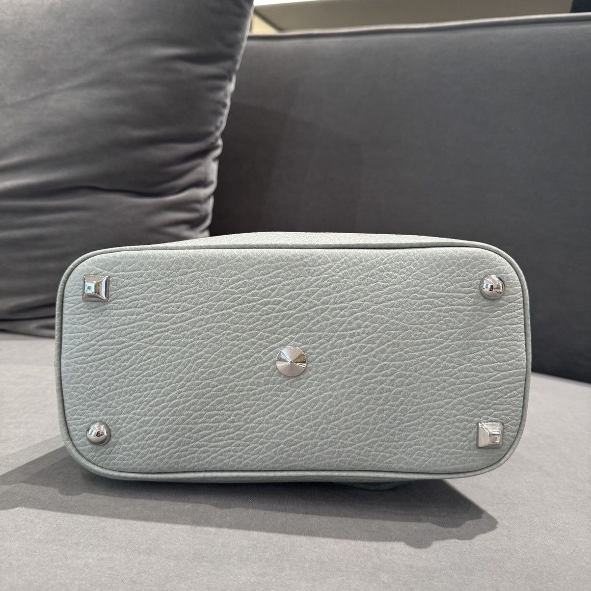 Maison Margiela NWT 5AC Classique Mini Bag Dusty Blue Pebbled Leather Size ONE SIZE - 7 Thumbnail