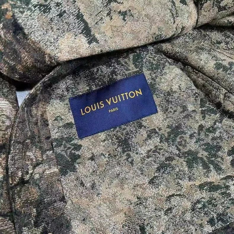 Louis Vuitton Louis Vuitton Floral Print Denim Jacket-2506 Size US L / EU 52-54 / 3 - 7 Thumbnail