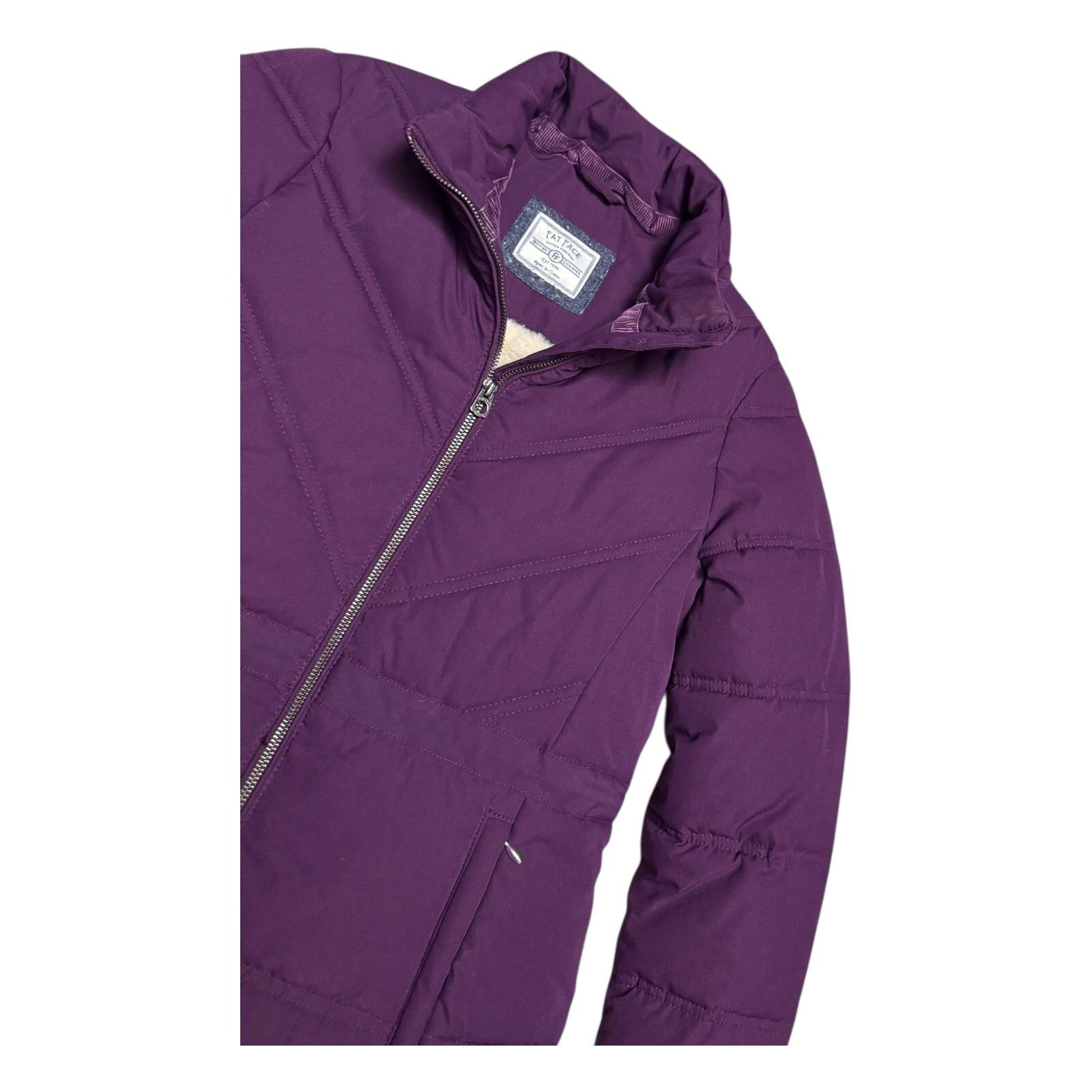 FatFace FAT FACE Designer Fleece Lined RECYCLED FILL Parka Coat XS Size XS / US 0-2 / IT 36-38 - 5 Thumbnail