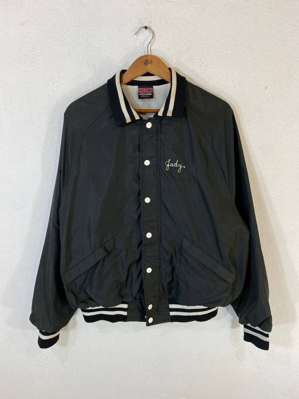 Vintage vintage hilton jacket made in usa ship embroided Size US M / EU 48-50 / 2 - 2 Thumbnail