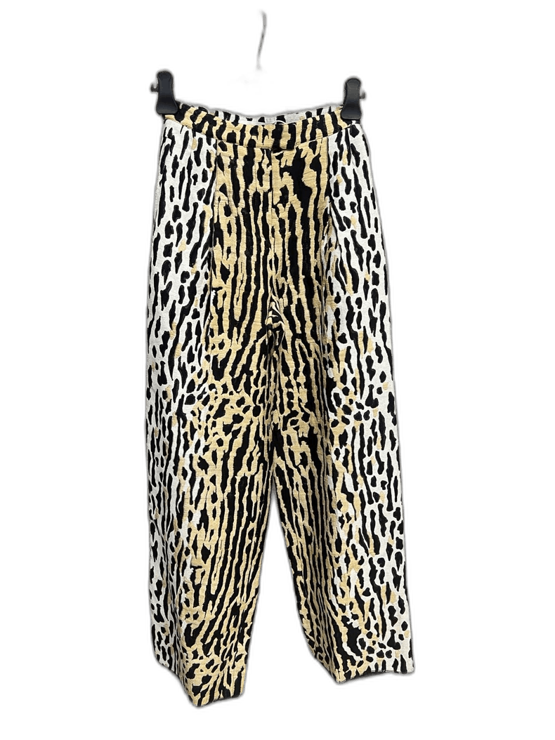 Valentino Valentino Leopard Print Casual Trousers-yf Size US 38 / EU 54 - 1 Thumbnail