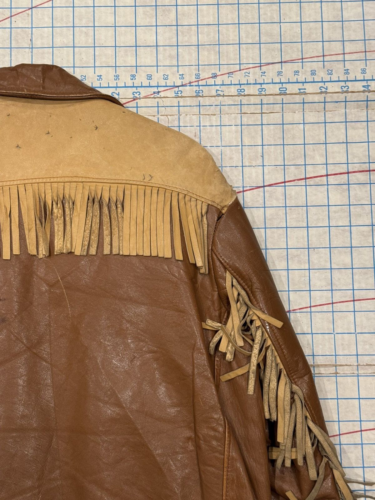 Vintage Vintage Sportswear Manufacturers Horse Hide Fringe Western Size US M / EU 48-50 / 2 - 14 Thumbnail