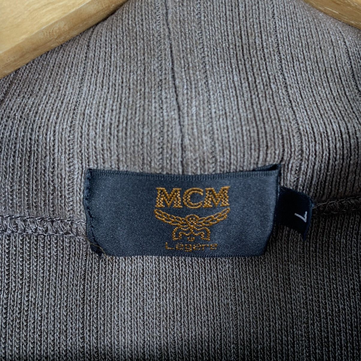 MCM Vintage MCM Worldwide Embroidered Turtleneck Sweatshirt Size US L / EU 52-54 / 3 - 5 Thumbnail