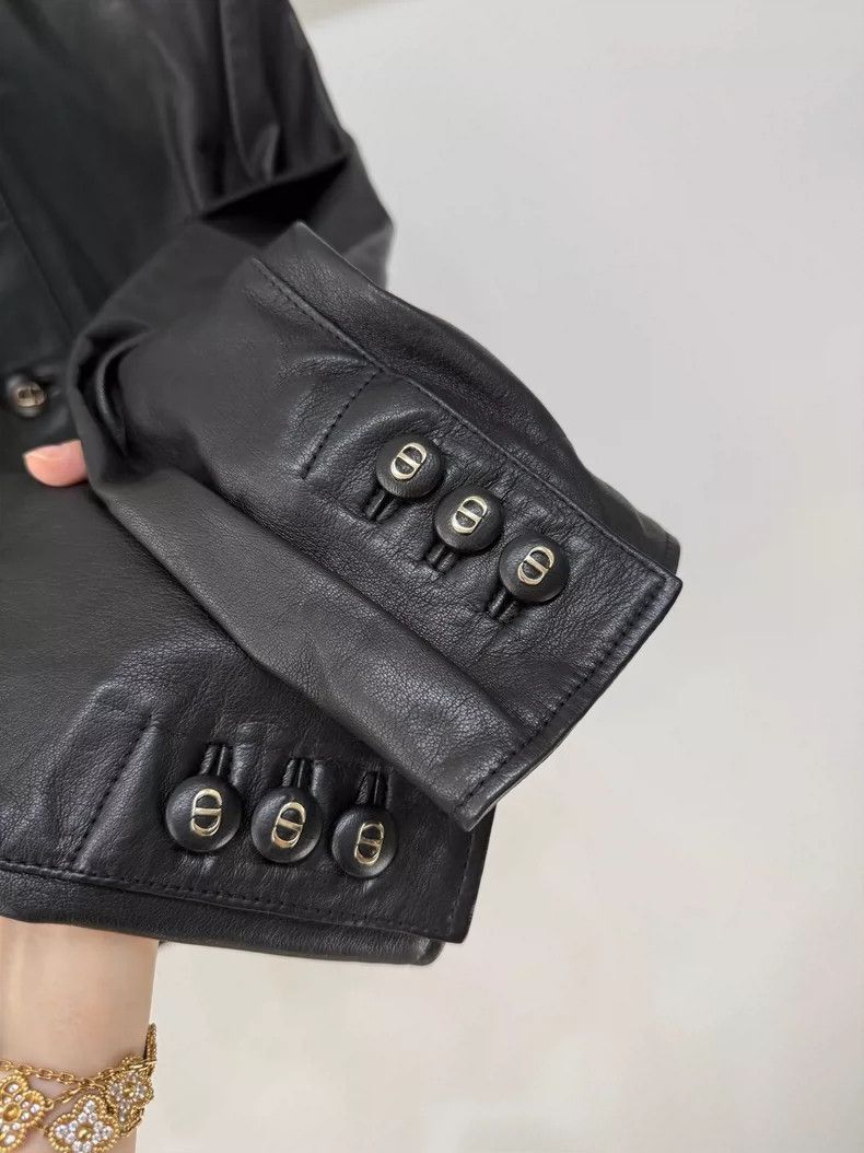 Dior Dior Classic Fitted Leather Jacket-2506 Size XS / US 0-2 / IT 36-38 - 3 Thumbnail