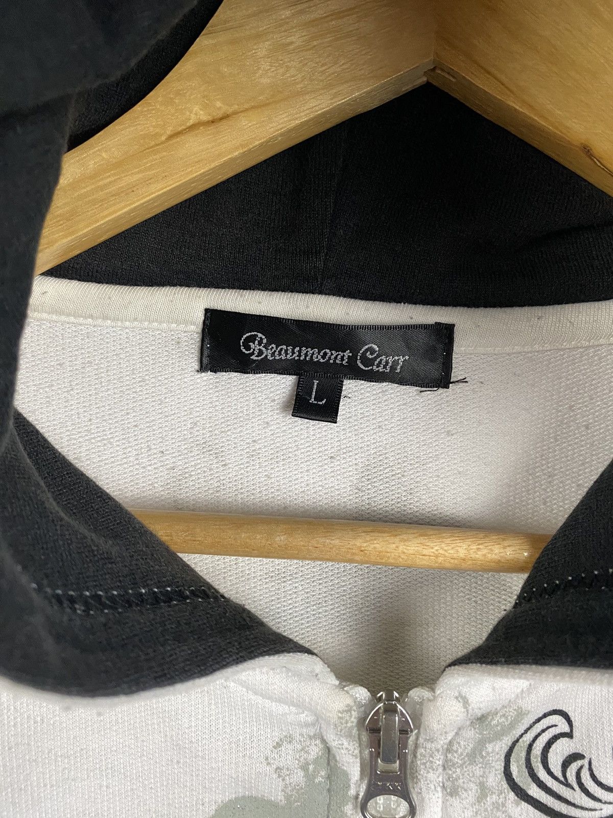 Japanese Brand × Vintage ✅️Vintage Beaumont Carr Hoodie Zipper Size US L / EU 52-54 / 3 - 9 Thumbnail