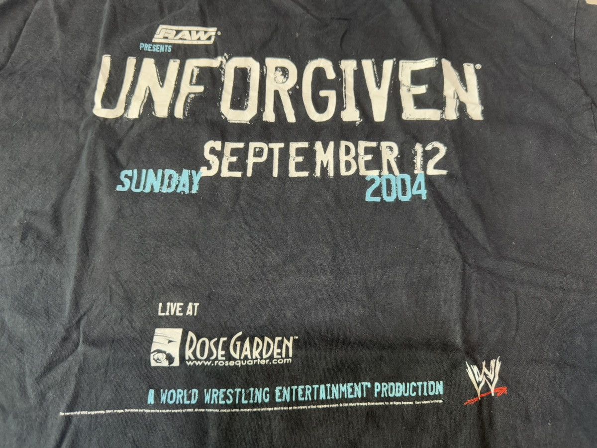 Vintage × WWE × WWF Vintage 2000s WWE Unforgiven 2004 T Shirt Size US XL / EU 56 / 4 - 3 Thumbnail