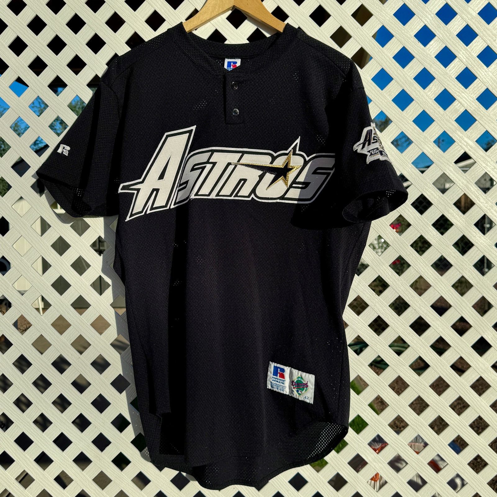 1995 Huston Astros Bat Boy 30th Anniversary Astrodome Jersey