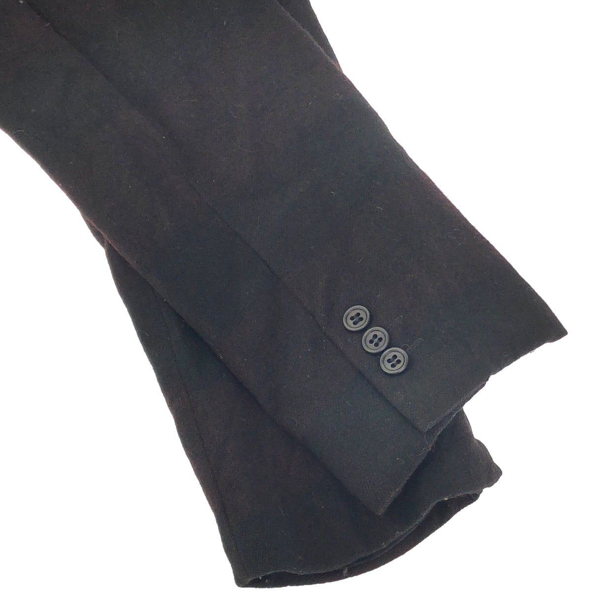 Comme des Garcons Black Jacket Gradient Check Tailored Wool Button Up Black Size US S / EU 44-46 / 1 - 5 Thumbnail