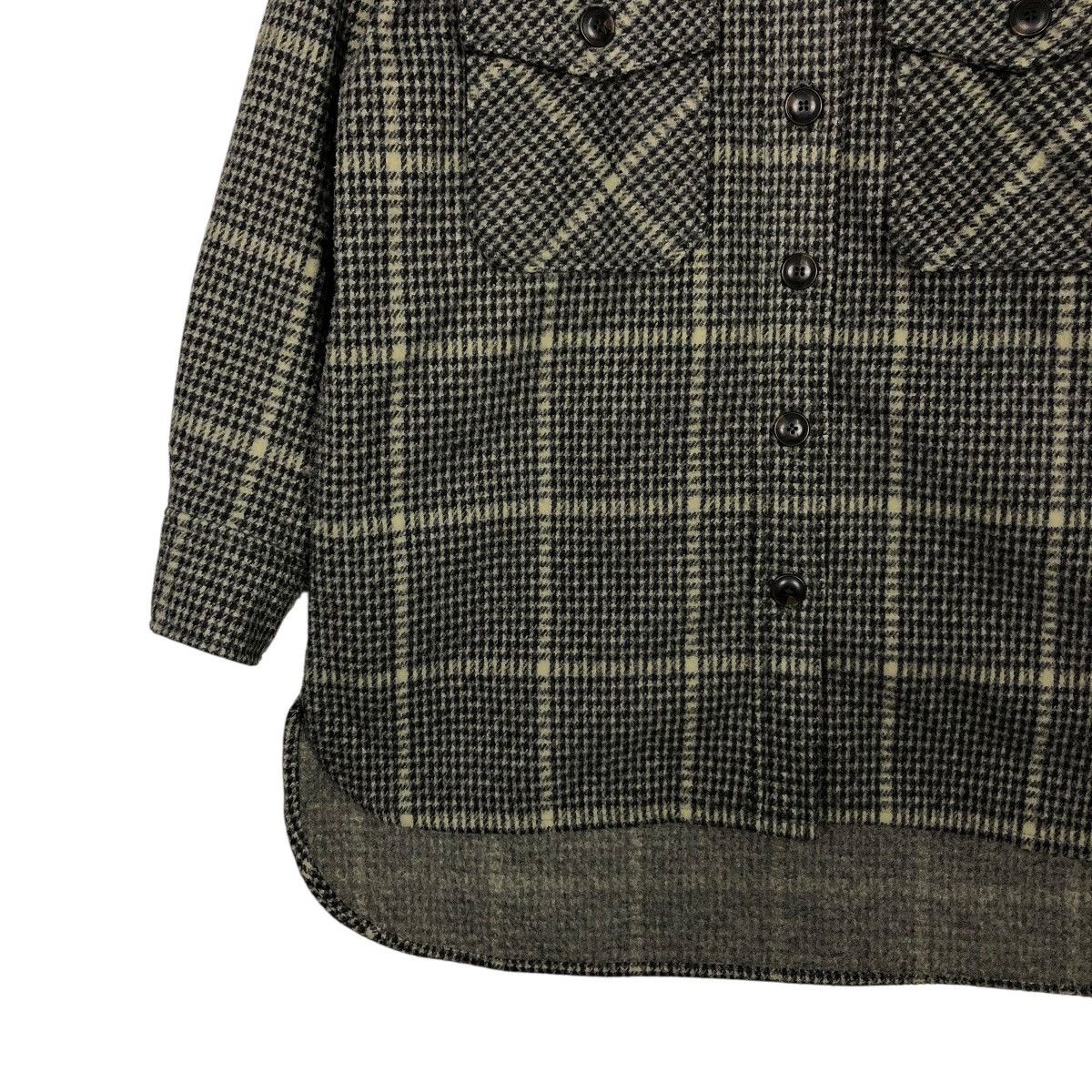 Japanese Brand 🔥VINTAGE WOOL FLANNEL JACKET GLOBAL WORK TARTAN ISSEY MIYAKE Size US M / EU 48-50 / 2 - 6 Thumbnail