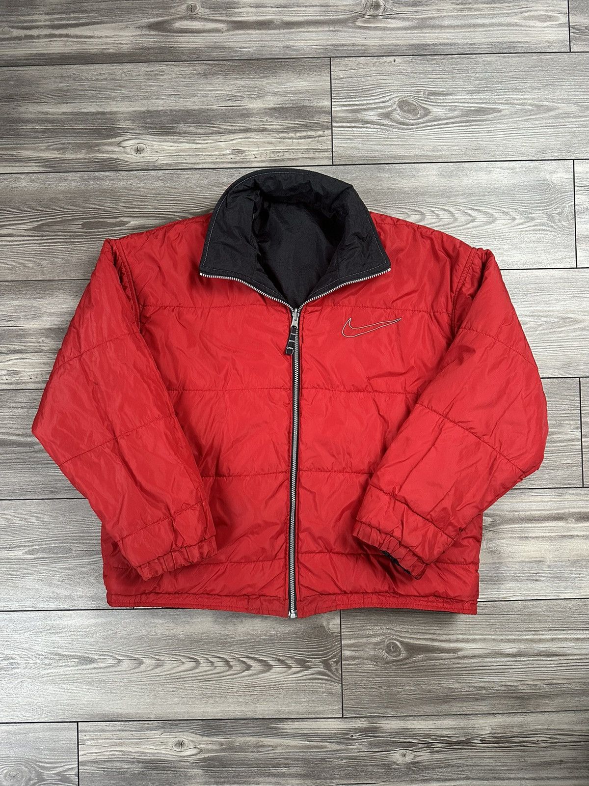 Nike × Vintage Vintage Reversible Nike Jacket Size US M / EU 48-50 / 2 - 7 Thumbnail