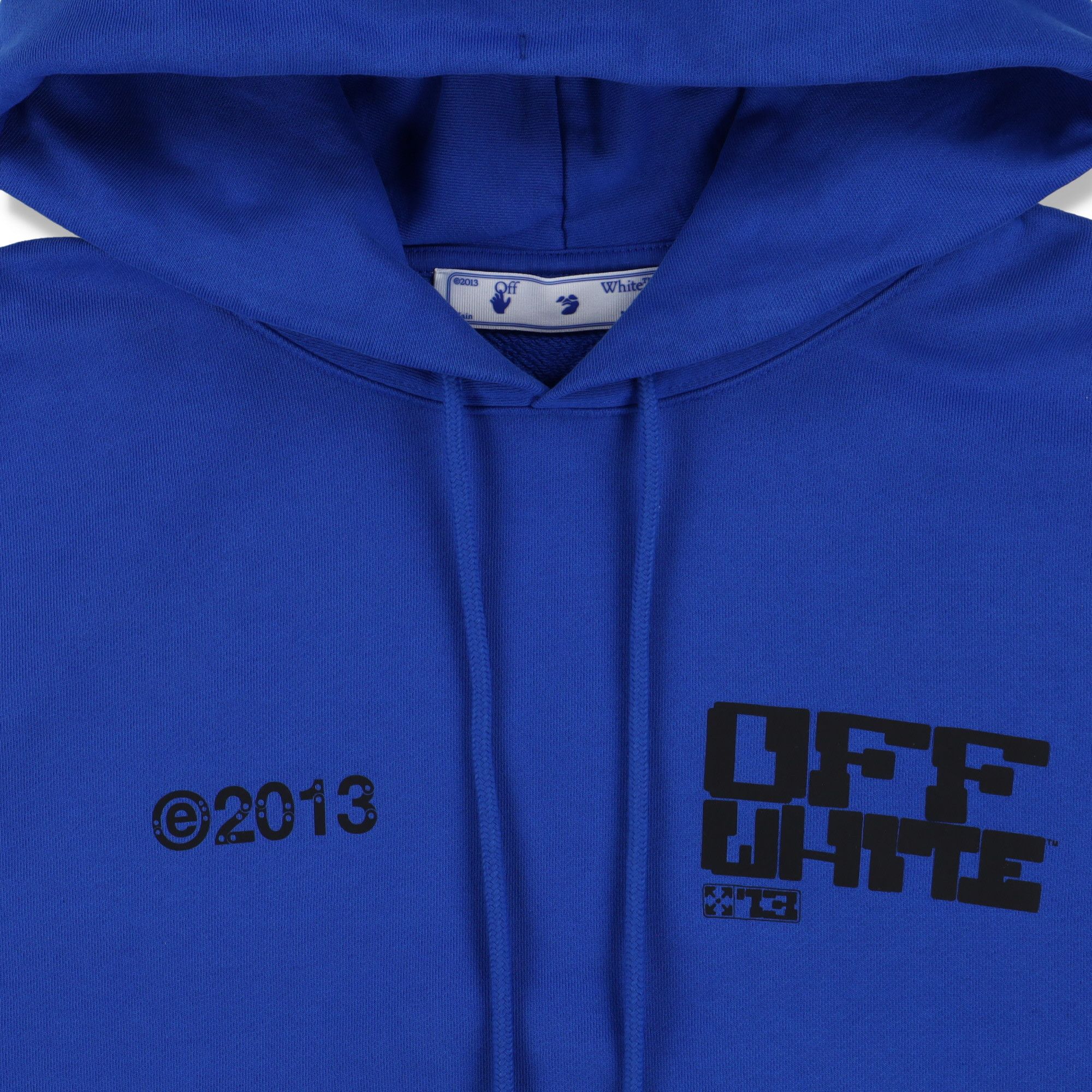 Off-White Blue Tech Marker Arrows Oversized Hoodie Size US L / EU 52-54 / 3 - 5 Thumbnail