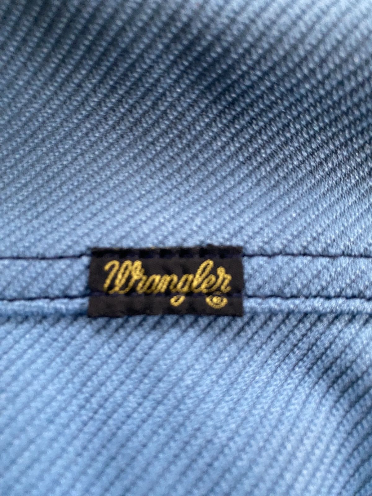 Wrangler Vintage 70’s Wrangler Blue Pearl Snap Button Up Size US M / EU 48-50 / 2 - 3 Thumbnail
