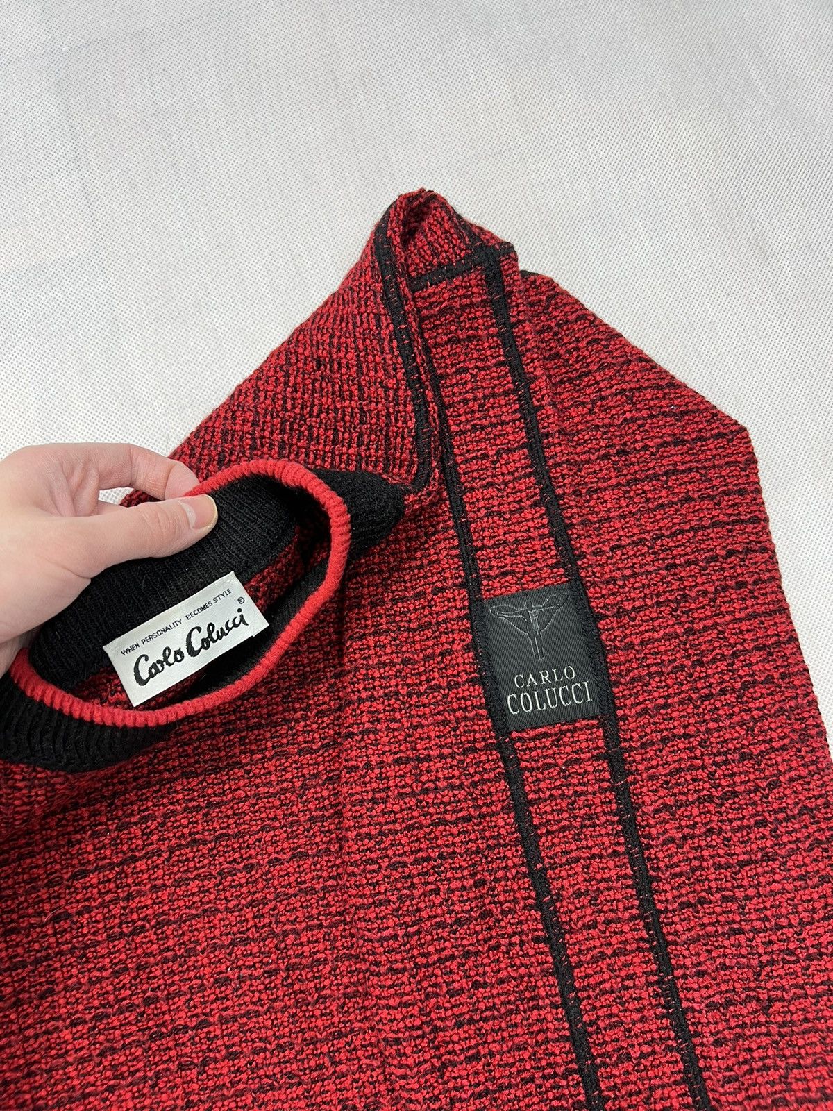 Carlo Colucci Sweater Carlo Colucci logo new collection Size US XL / EU 56 / 4 - 2 Thumbnail