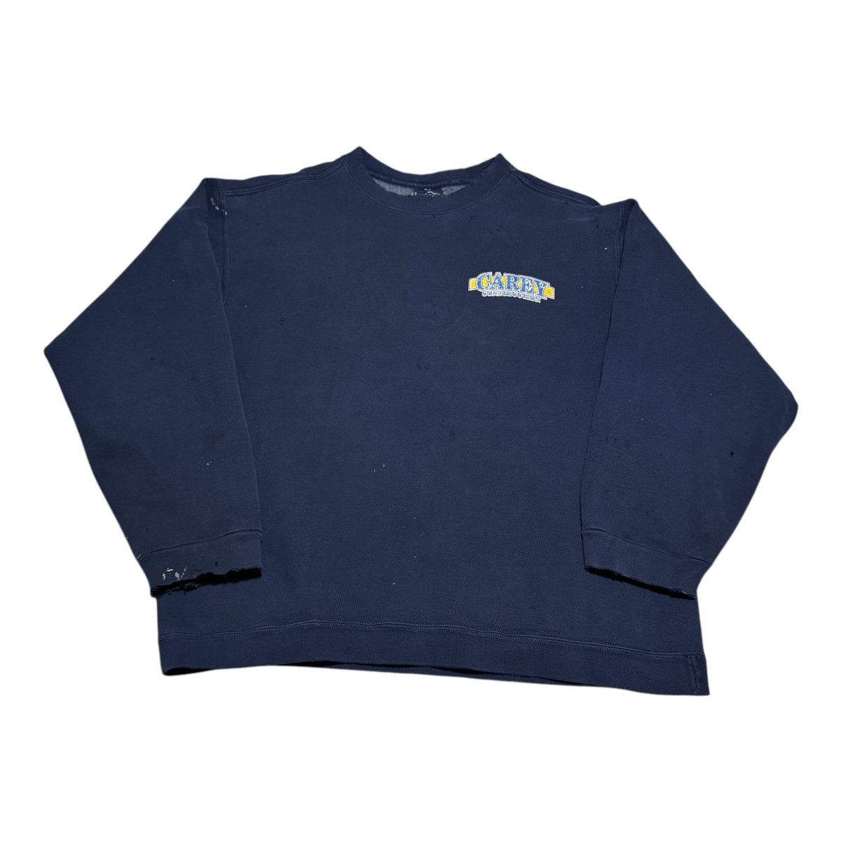 Vintage Vintage Johnny Bravo Construction Distressed Sweatshirt XL Size US XL / EU 56 / 4 - 5 Thumbnail