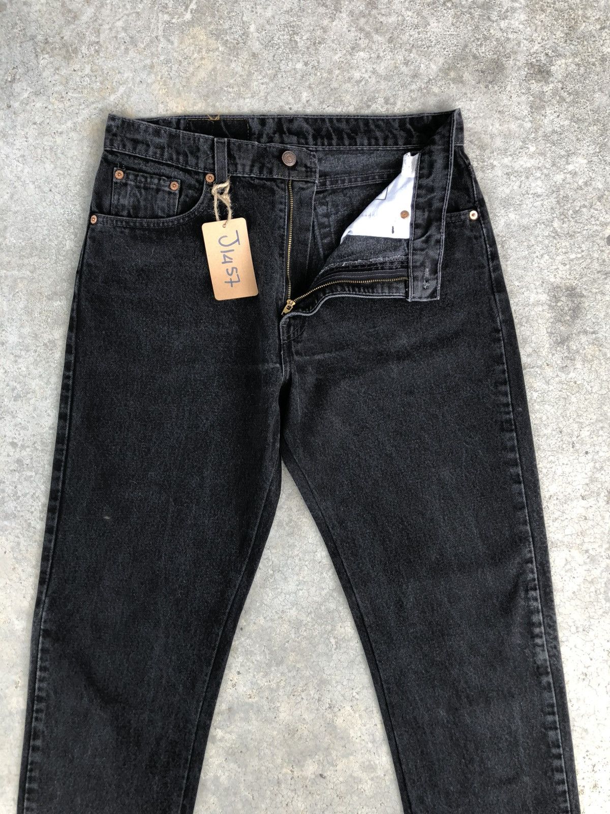 Levi's Vintage 90s Levis 550 Distressed Jeans Baggy Distressed Size US 32 / EU 48 - 7 Thumbnail