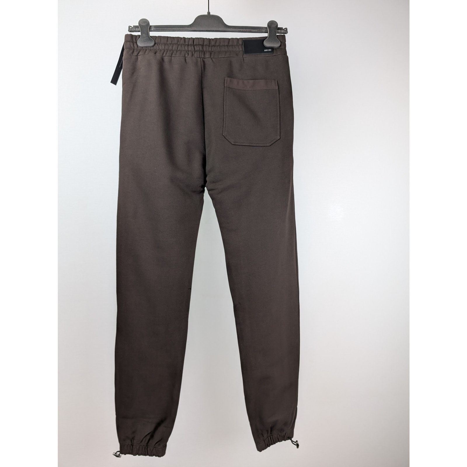Amiri o1rshd1 " PUFF " Logo Sweatpant in Brown Size US 32 / EU 48 - 10 Thumbnail