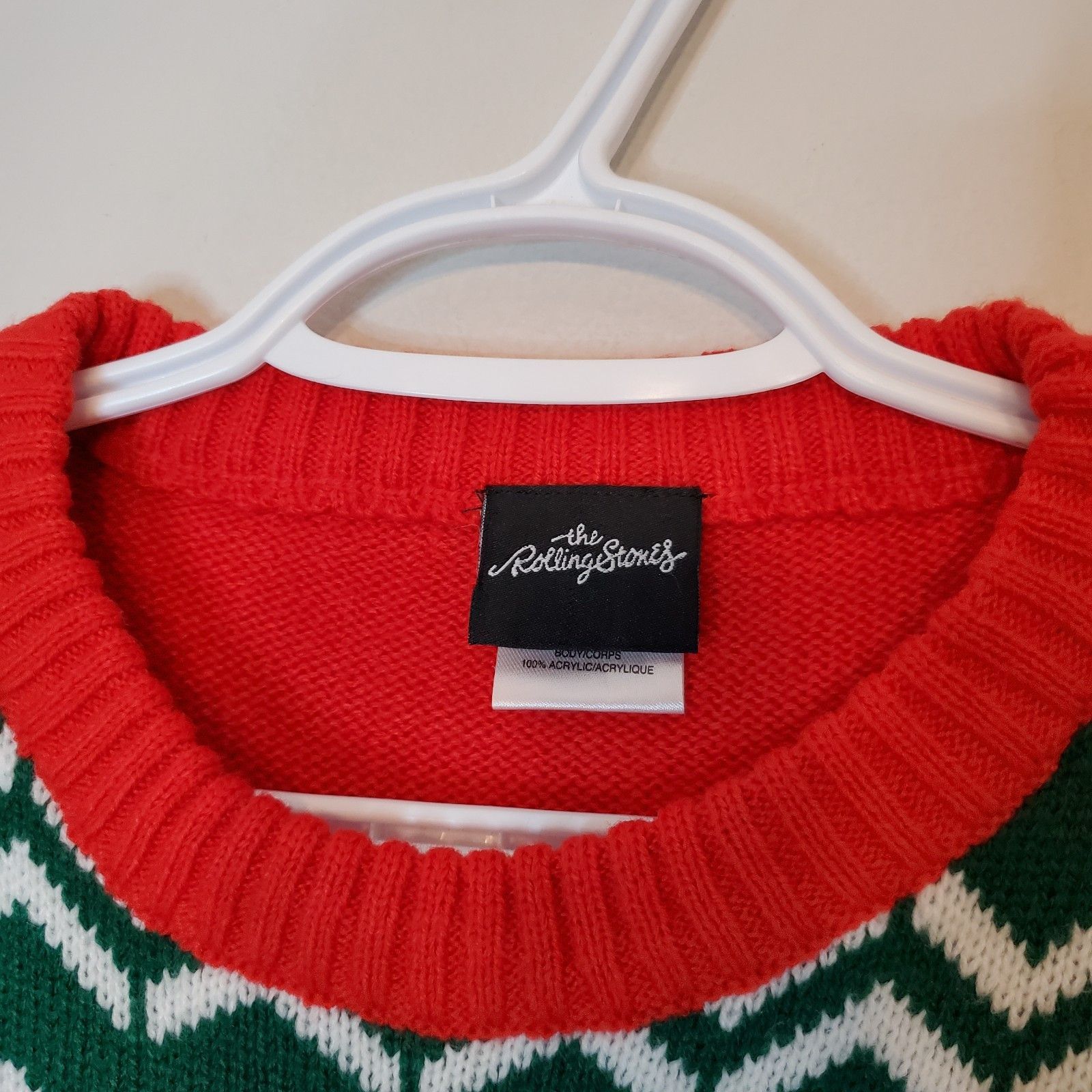 Other The Rolling Stones Ugly Christmas Knit Sweater Red Size S Size US S / EU 44-46 / 1 - 4 Thumbnail