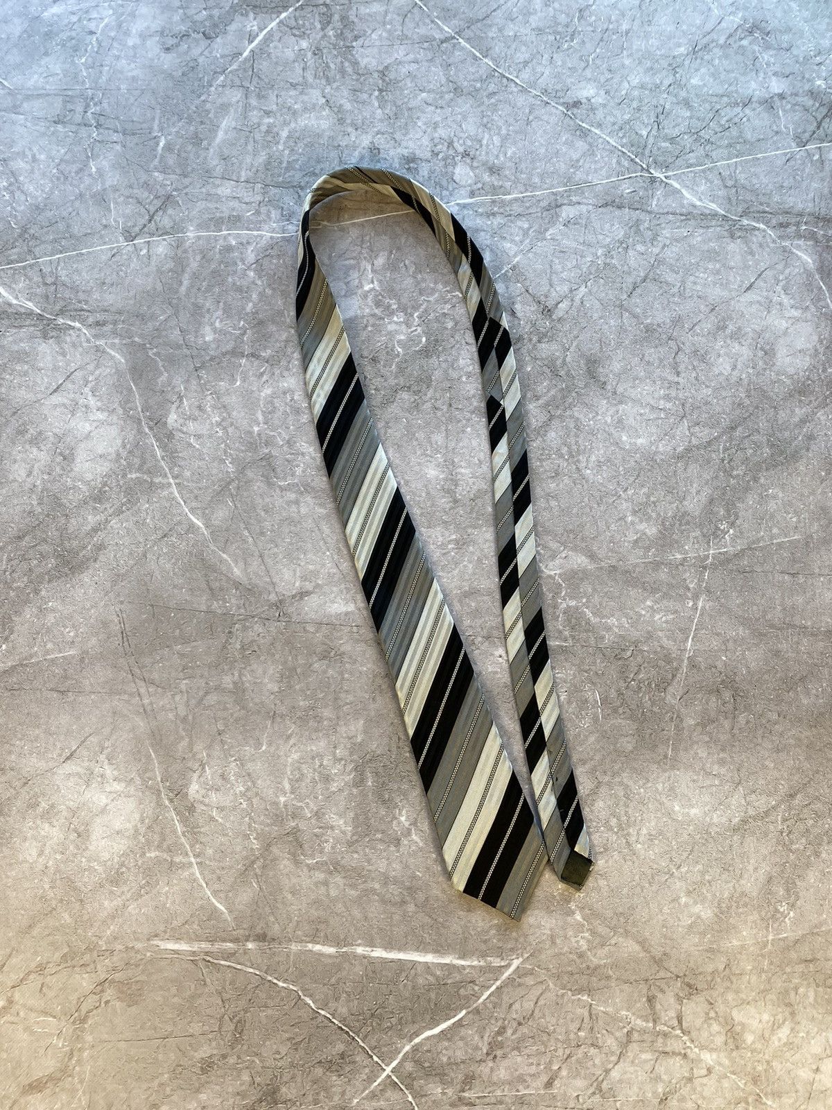 Designer × Lanvin Lanvin Paris Tie Vintage Luxury Made in France Monogram Logo Size ONE SIZE - 1 Thumbnail