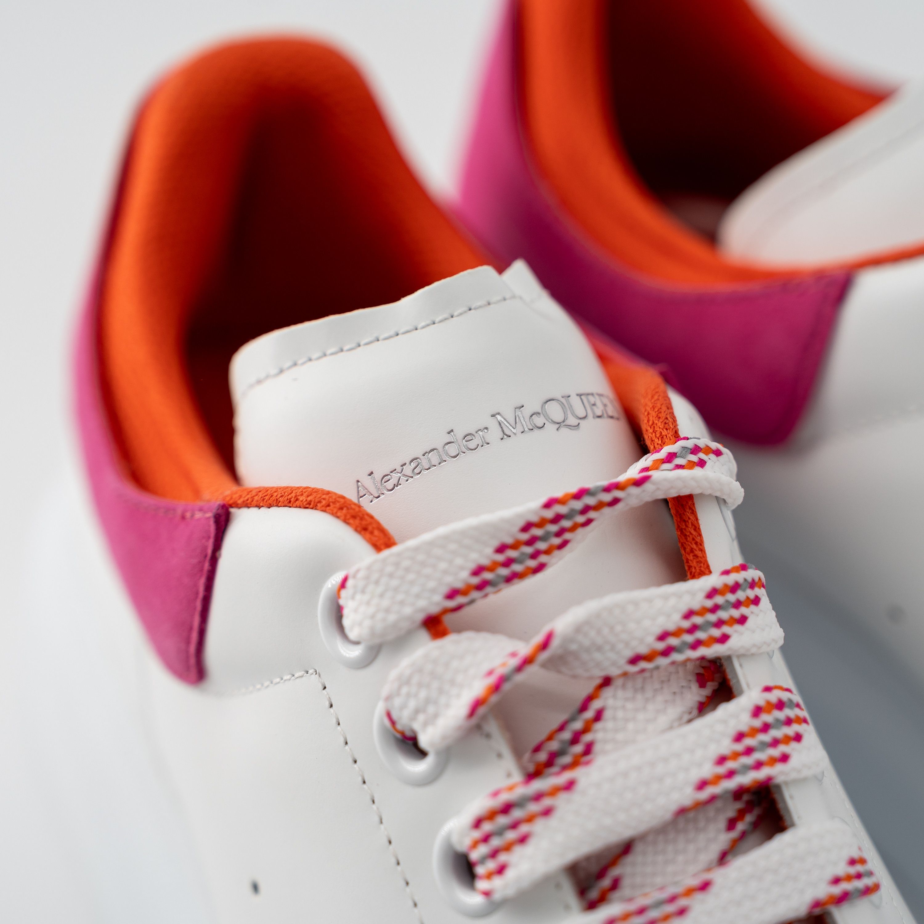 Alexander McQueen 11 - Alexander McQueen Oversized Sneaker Hot Pink White Size US 11 / IT 41 - 6 Thumbnail