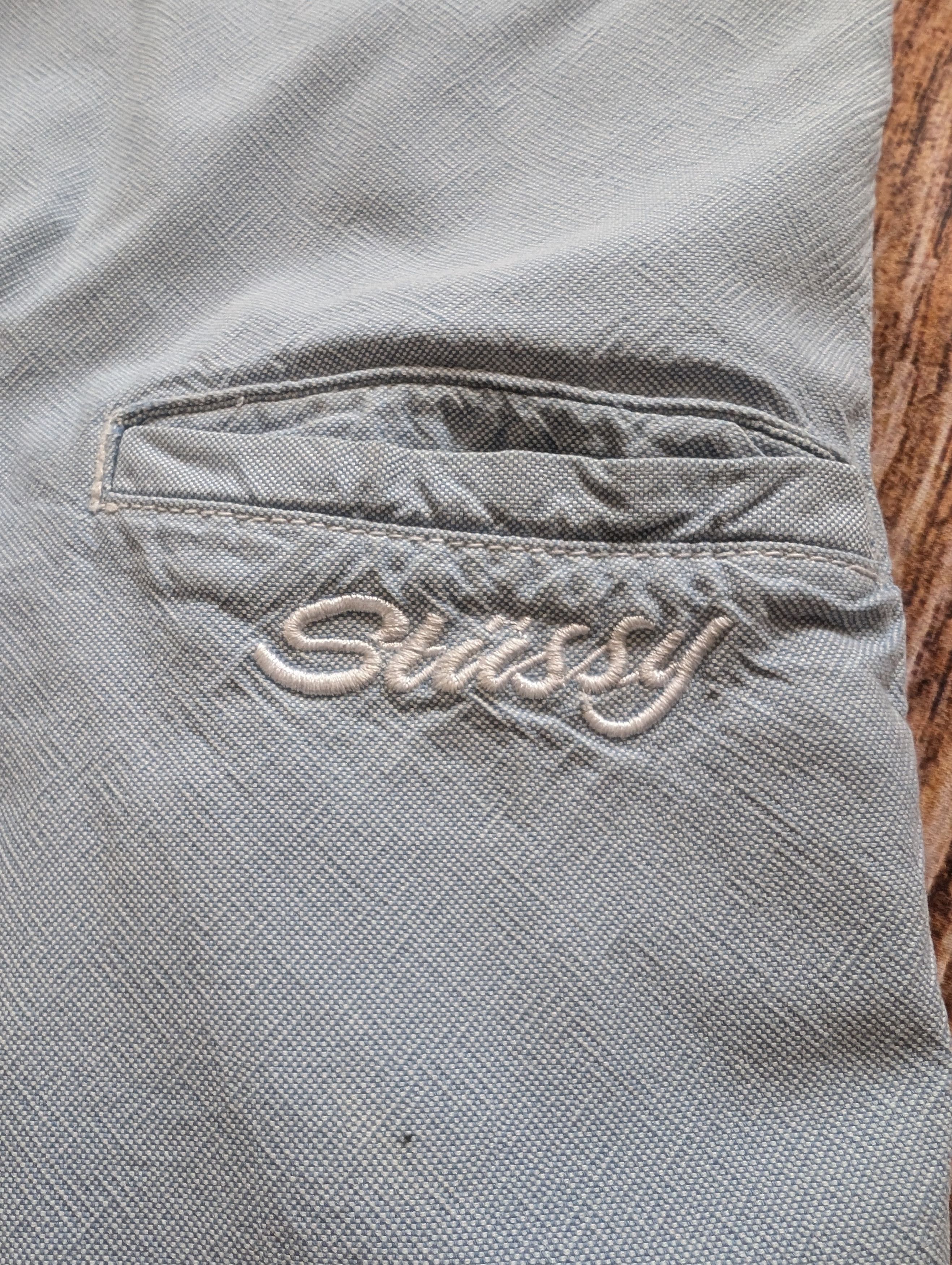 Stussy Baby blue Stussy vintage shorts embroidery Size US 32 / EU 48 - 6 Thumbnail