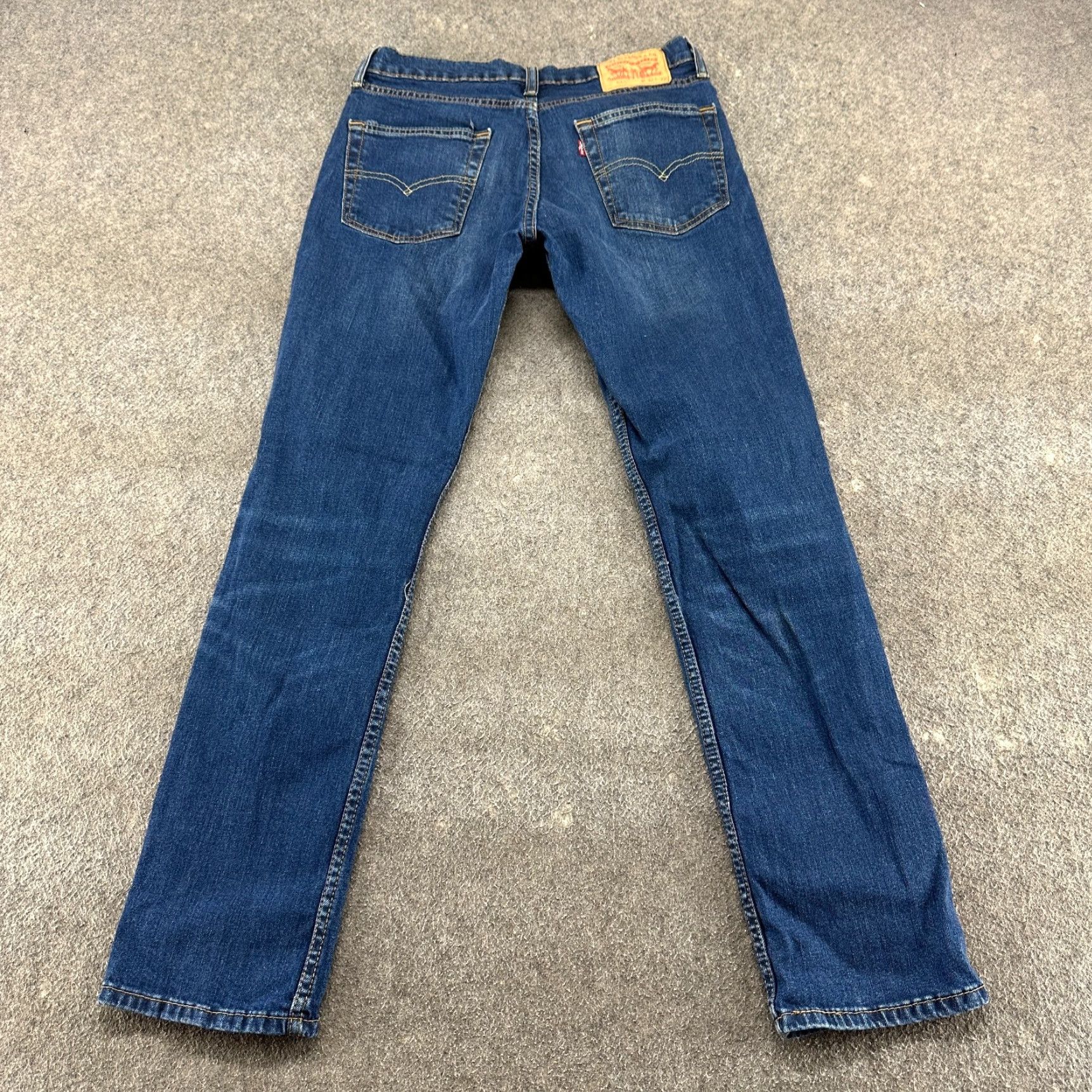 Levi's VINTAGE? No - Not Vintage. Levi's 511 Jeans Mens 32x32 Blue Slim Fit Denim Dark Wash Stretch Cotton Size US 32 / EU 48 - 5 Thumbnail