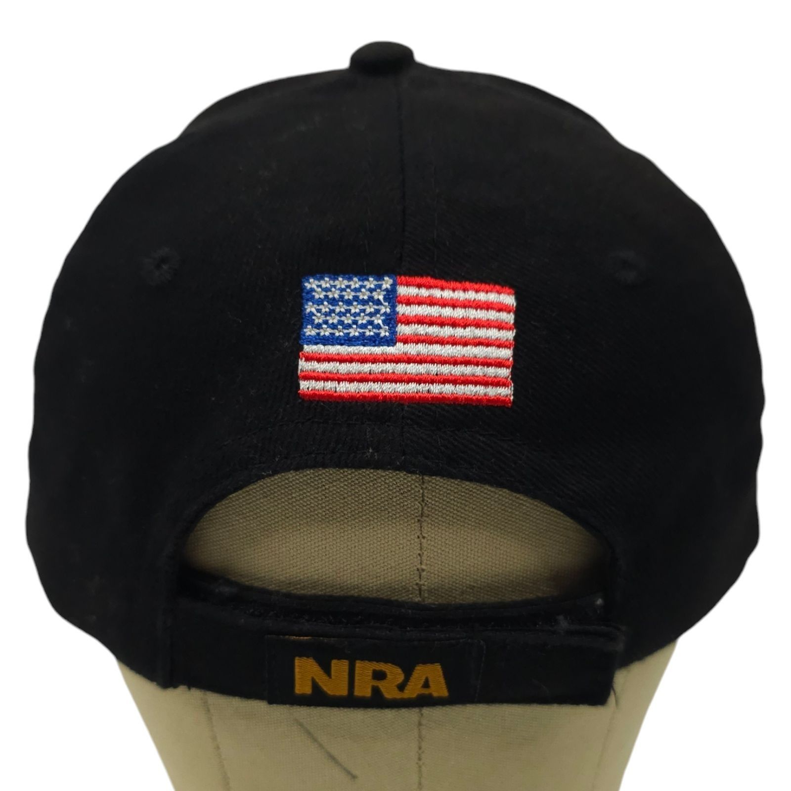 Other NRA Strapback Cap National Rifle Association Flag Black Hat Size ONE SIZE - 9 Thumbnail