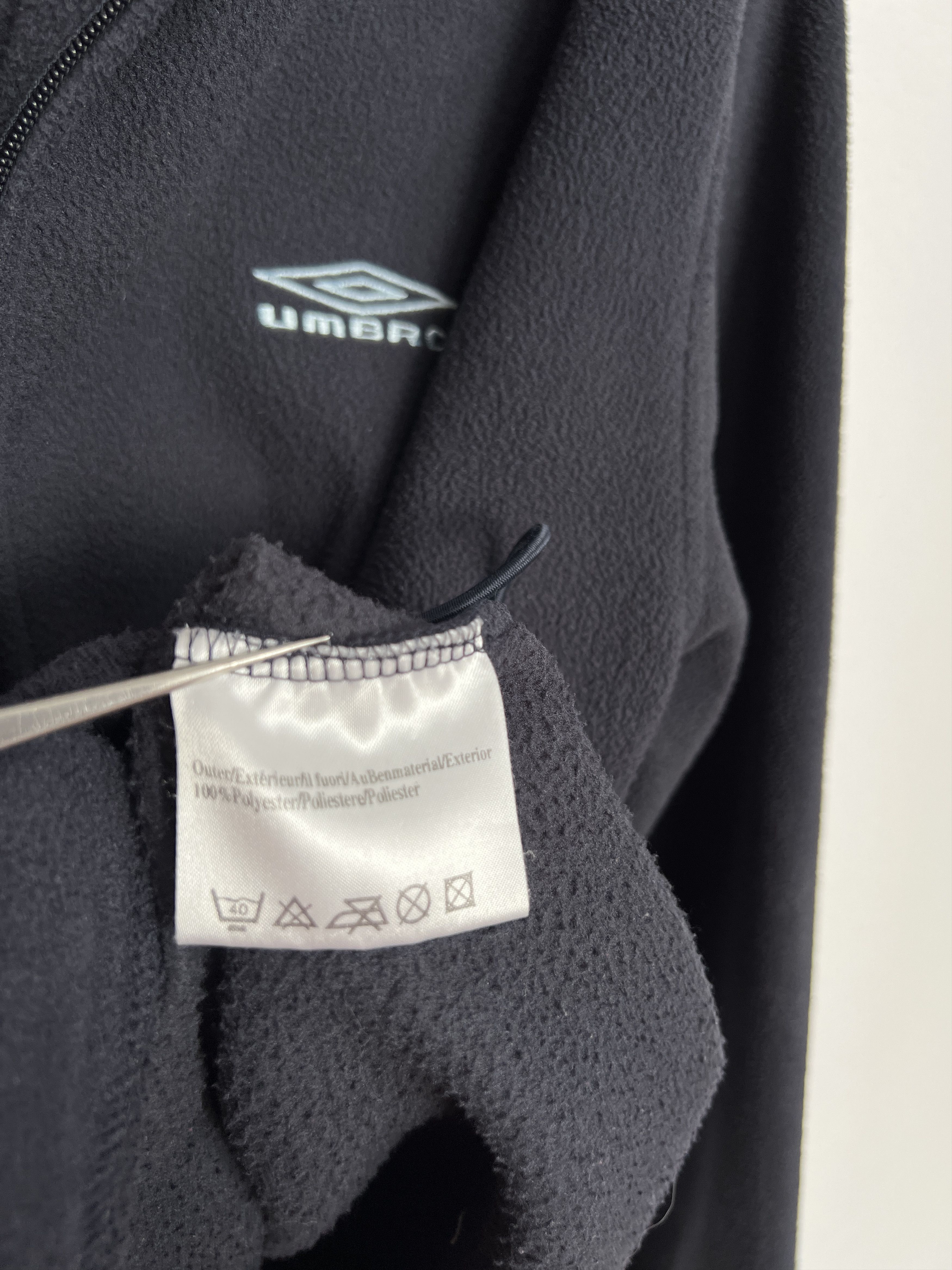 Umbro Chelsea Football Fleece Hoodie Jacket Soccer Track Top Size US M / EU 48-50 / 2 - 8 Thumbnail