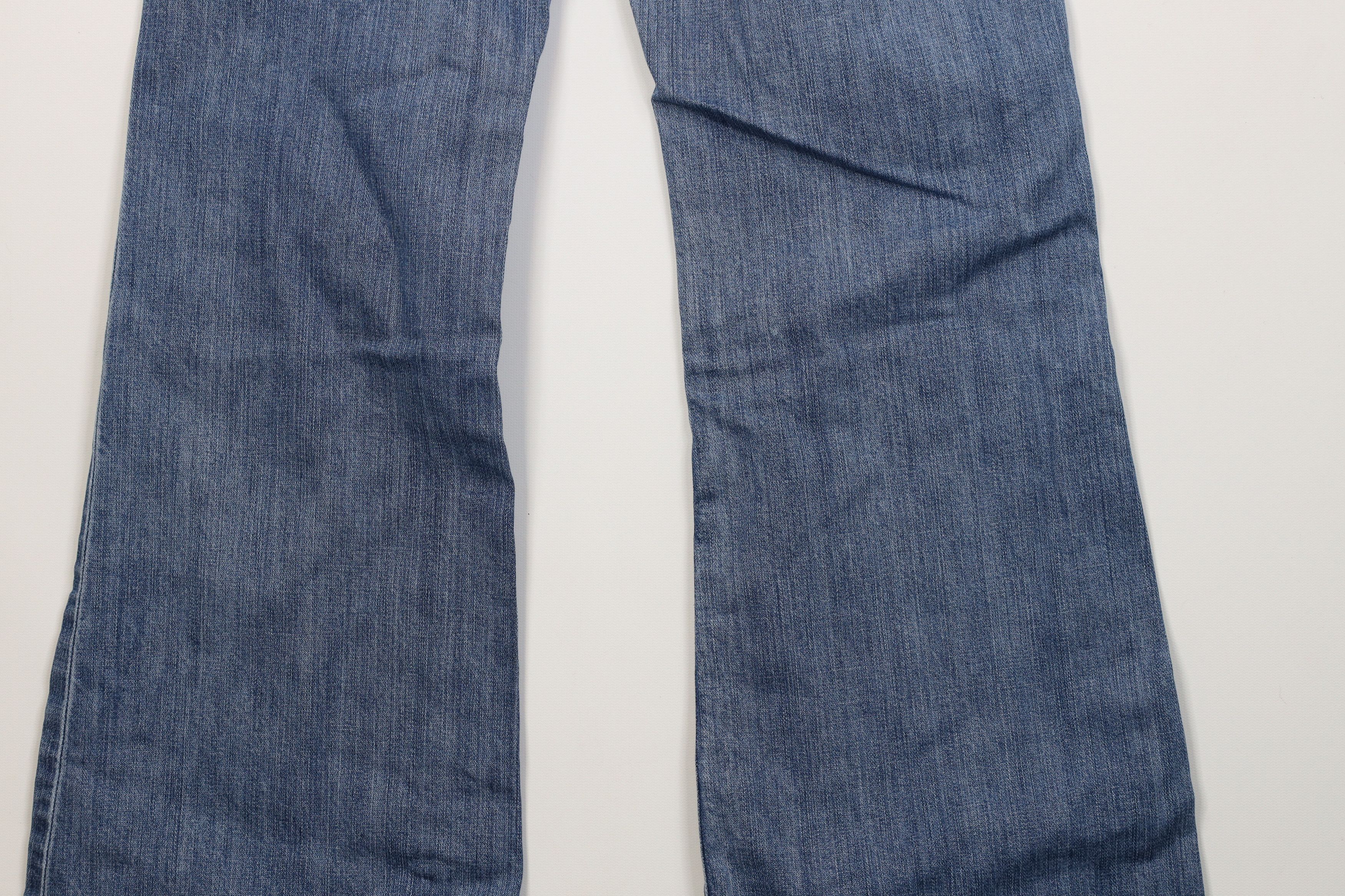 Gap Vintage Y2K Gap Babydoll Flared Wide Leg Denim Jeans Blue Size 27" / US 4 / IT 40 - 15 Thumbnail