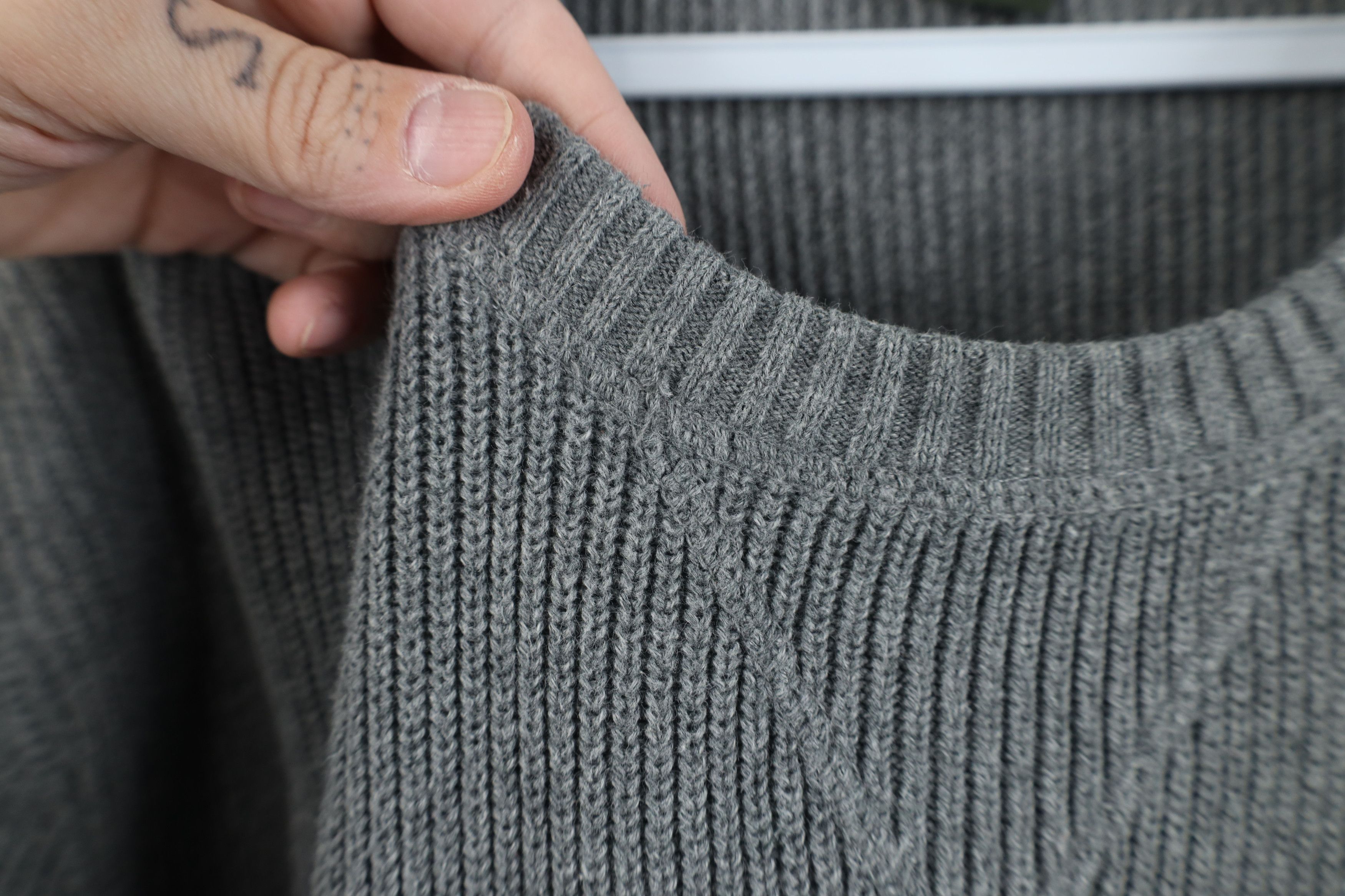Eddie Bauer Vintage Eddie Bauer Cotton Ribbed Knit Crewneck Sweater Size US L / EU 52-54 / 3 - 8 Thumbnail