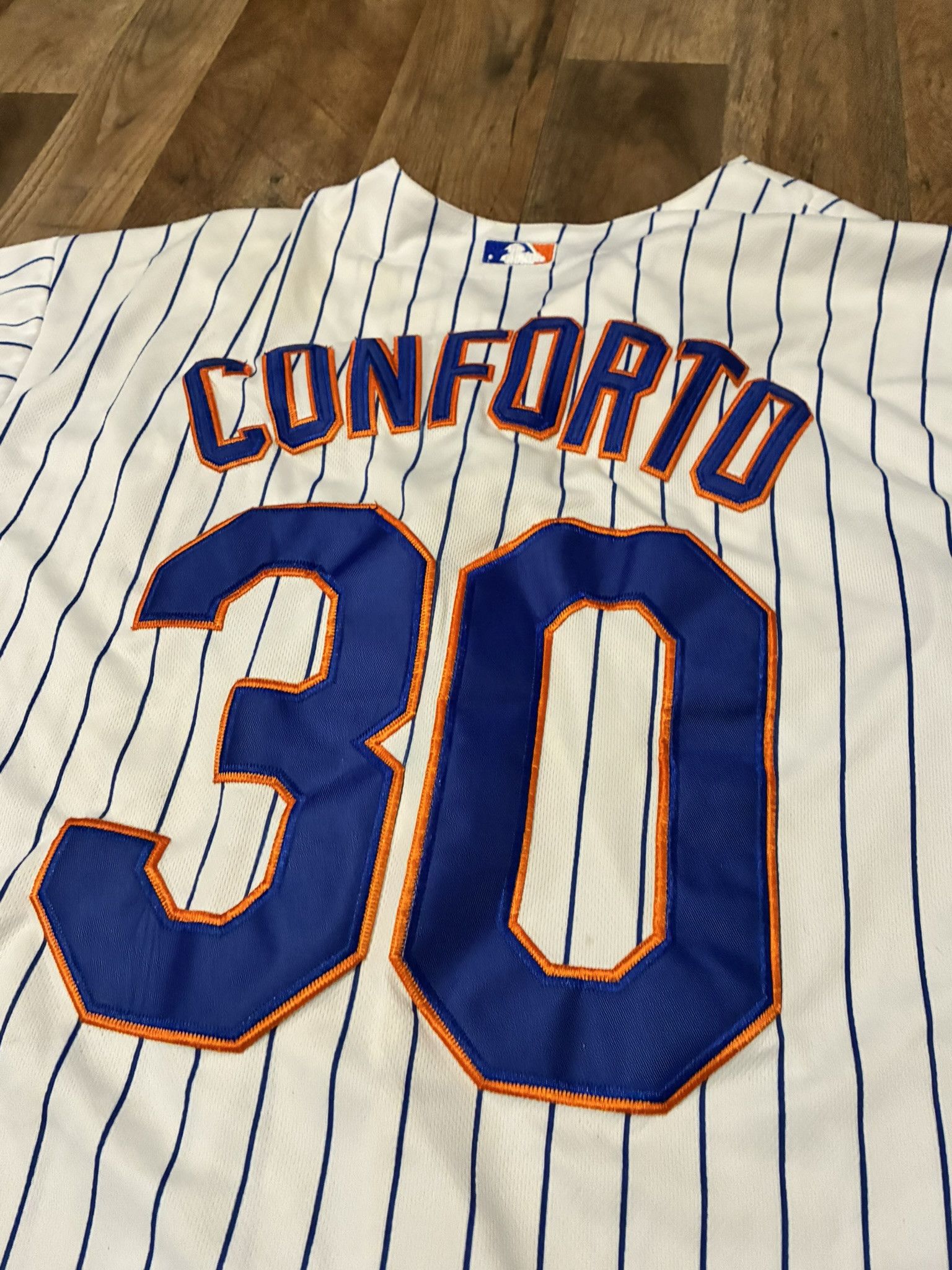 Majestic Michael Conforto #30 New York Mets MLB Majestic Jersey Size US L / EU 52-54 / 3 - 2 Thumbnail